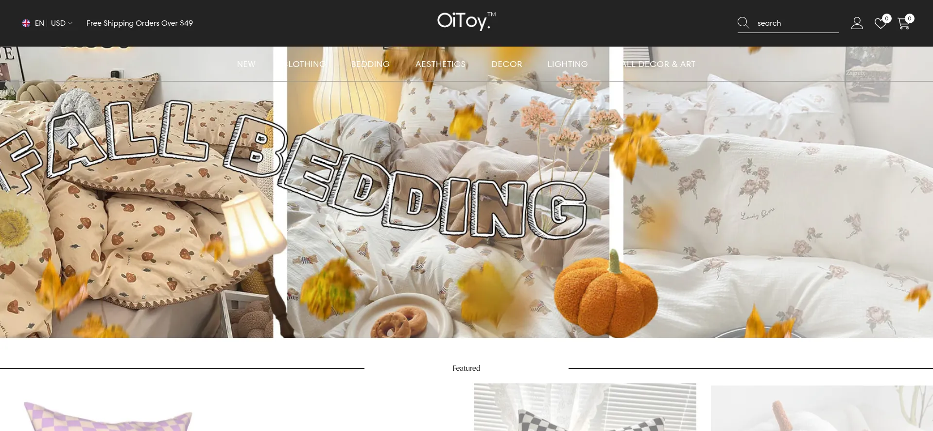 Website screenshot of Oitoy.com