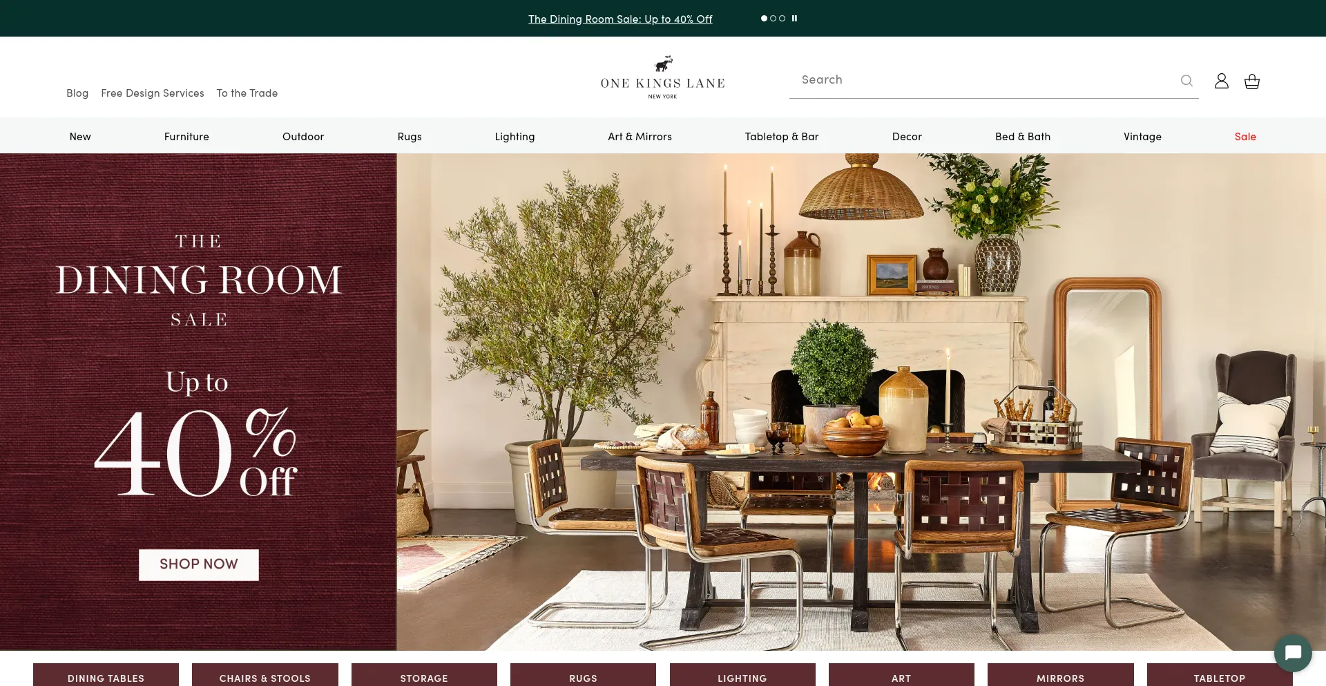 Onekingslane.com Screenshot