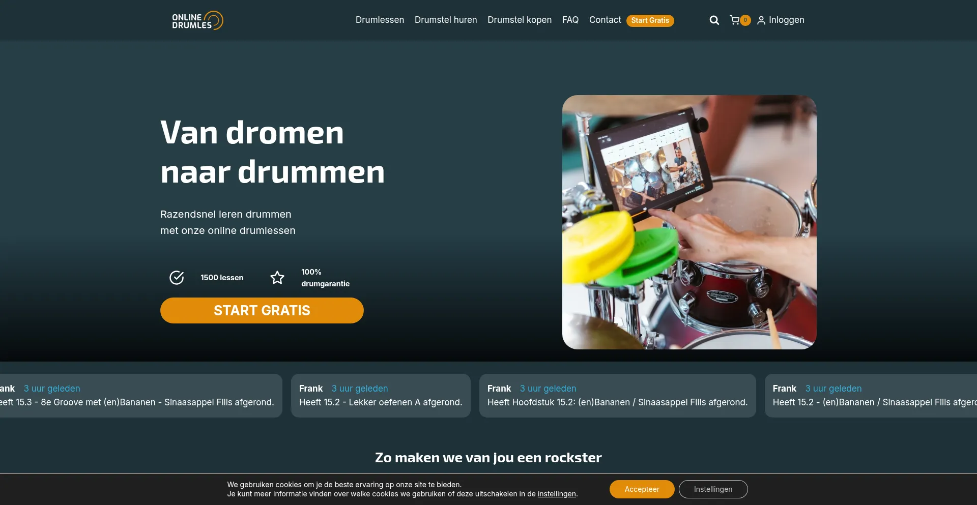 Onlinedrumles.nl