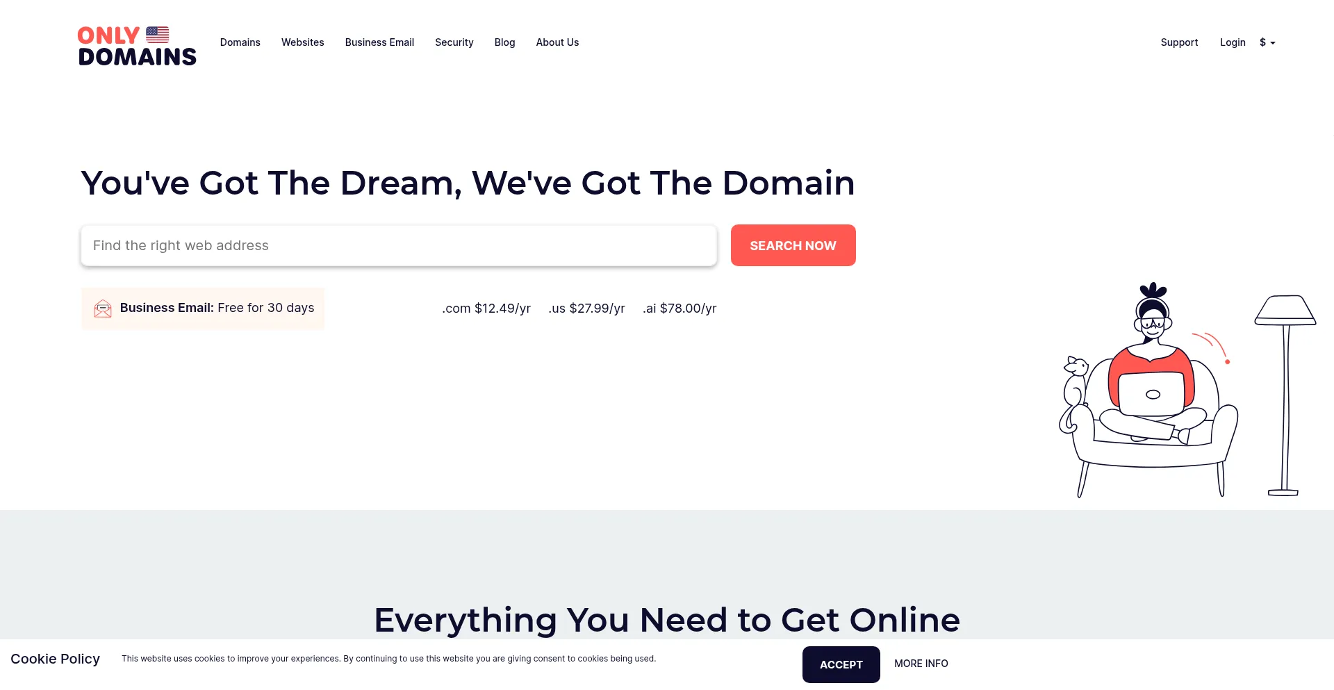 Onlydomains.com est-il Sûr et Fiable ?
