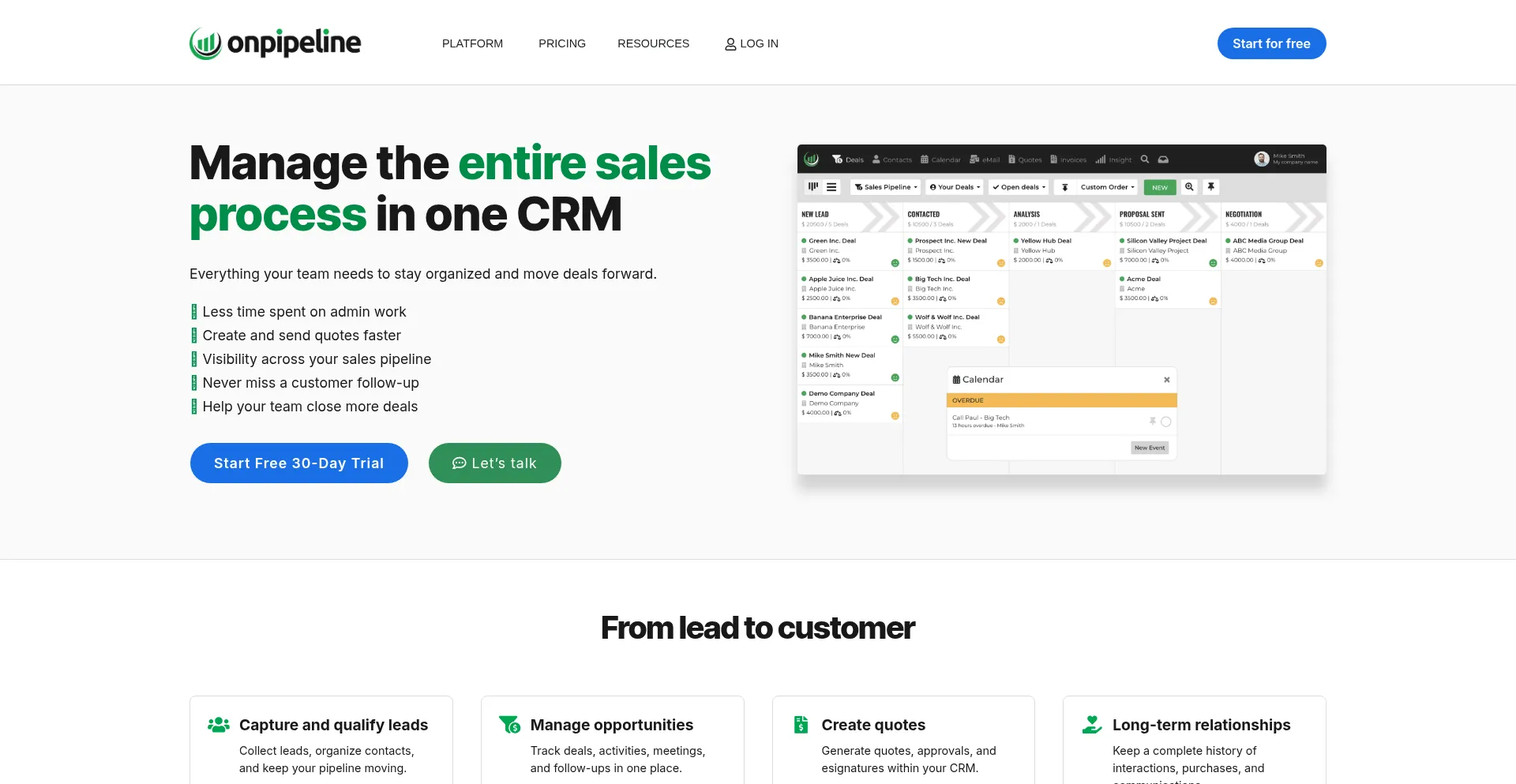 Onpipeline.com