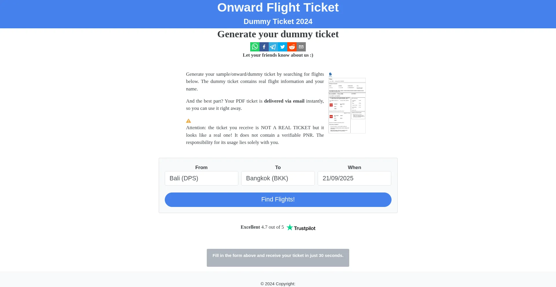Onwardflightticket.com est-il Sûr et Fiable ?