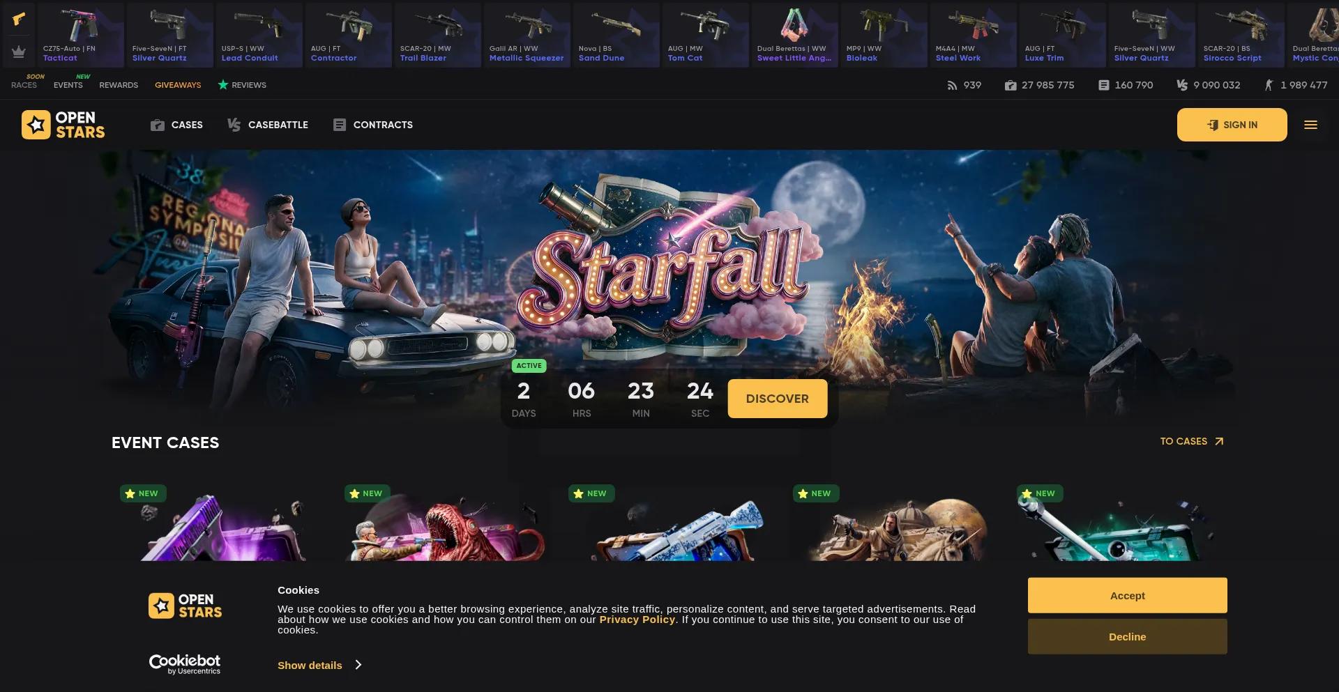 Openstars.gg