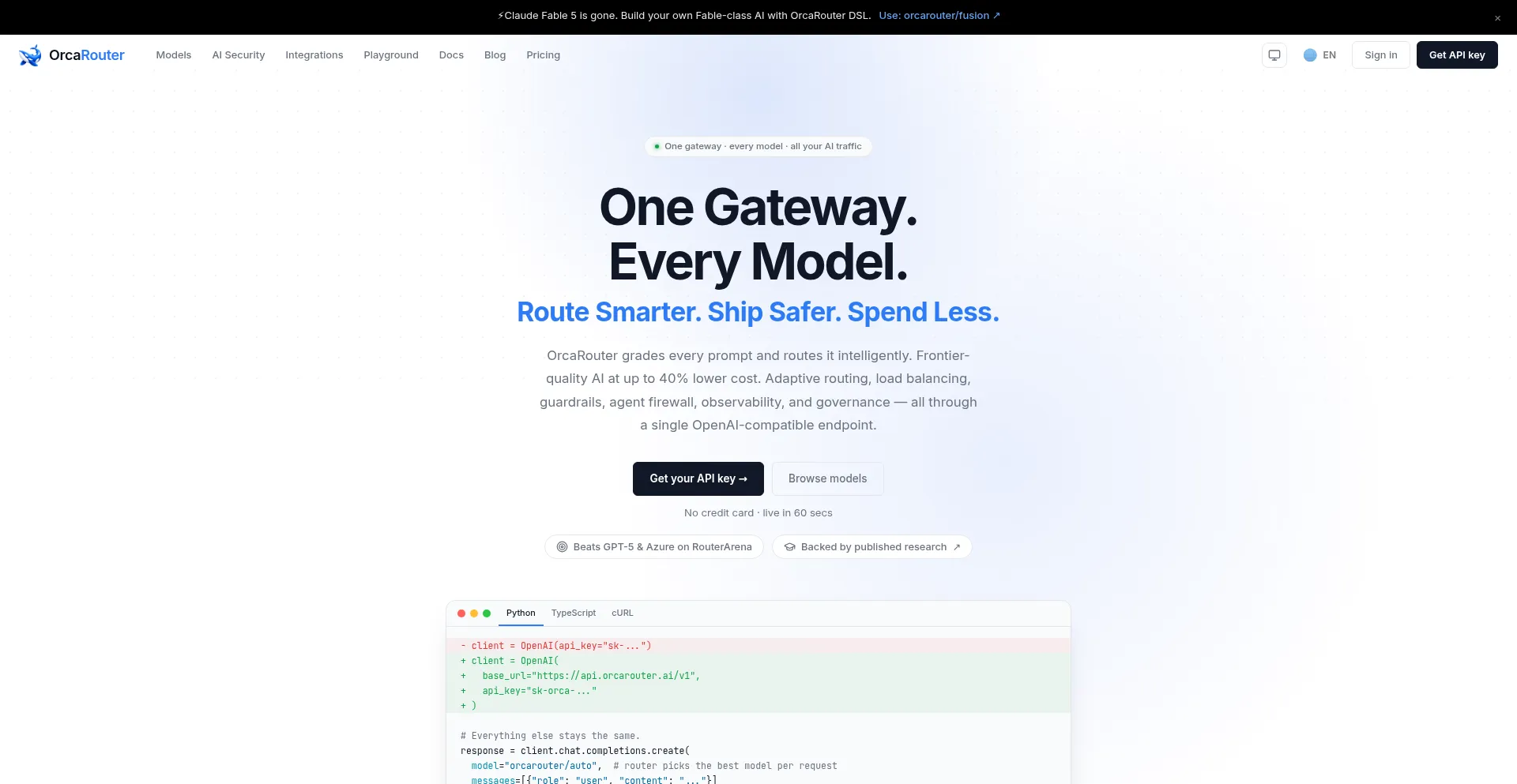 Orcarouter.ai