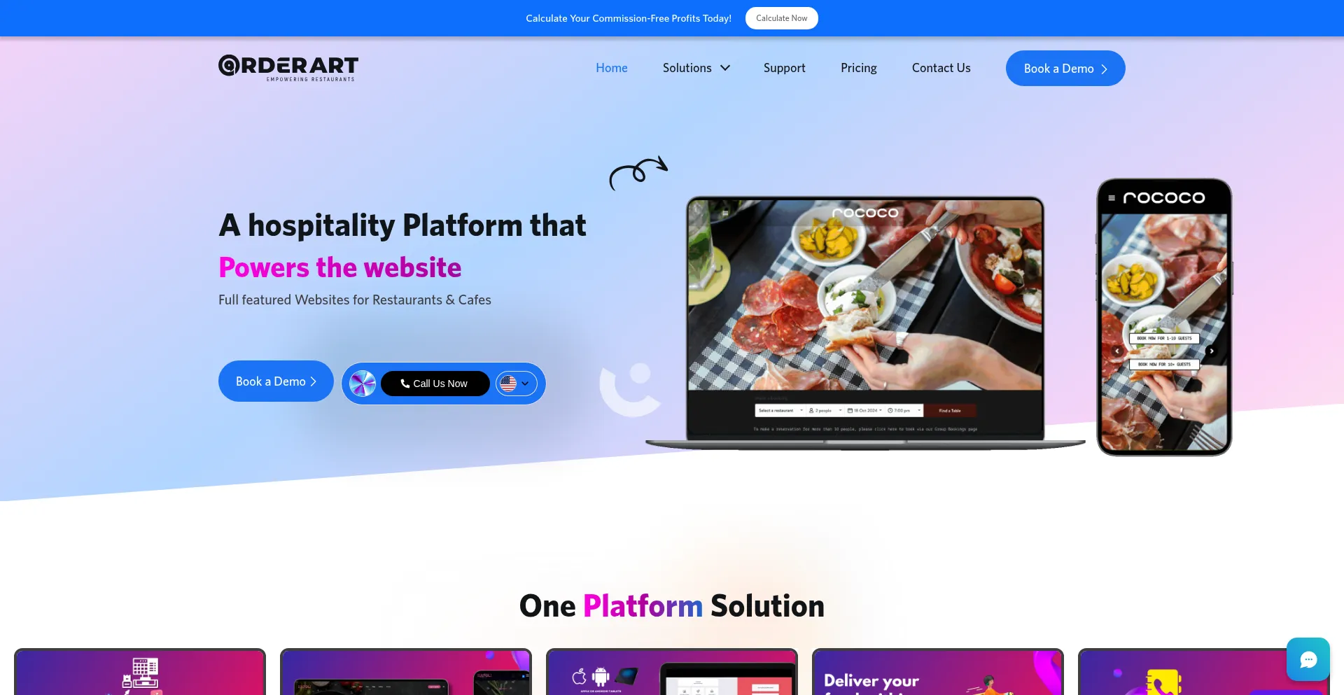 Orderart.com.au Screenshot