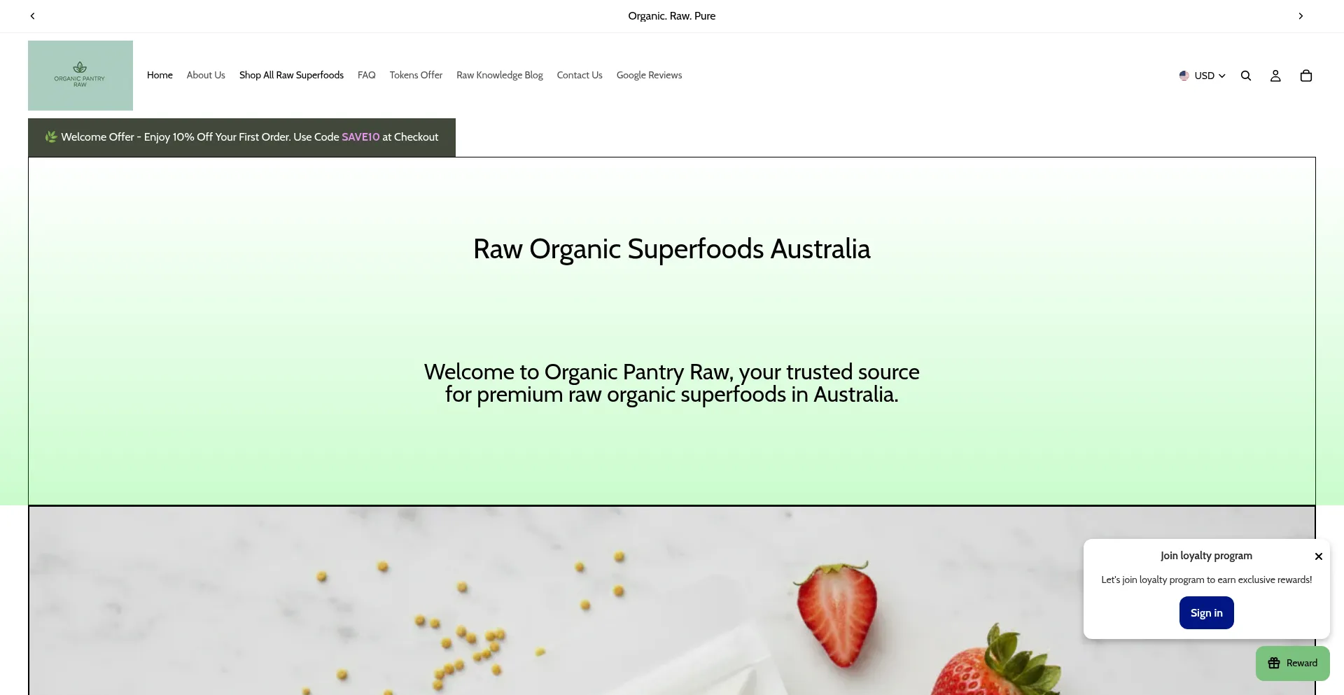 Organicpantryraw.com.au