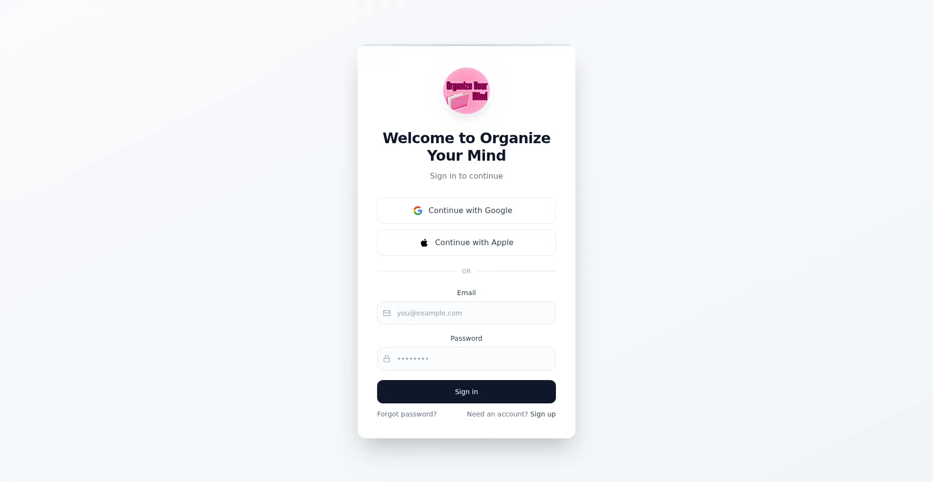 Organizingmymind.com