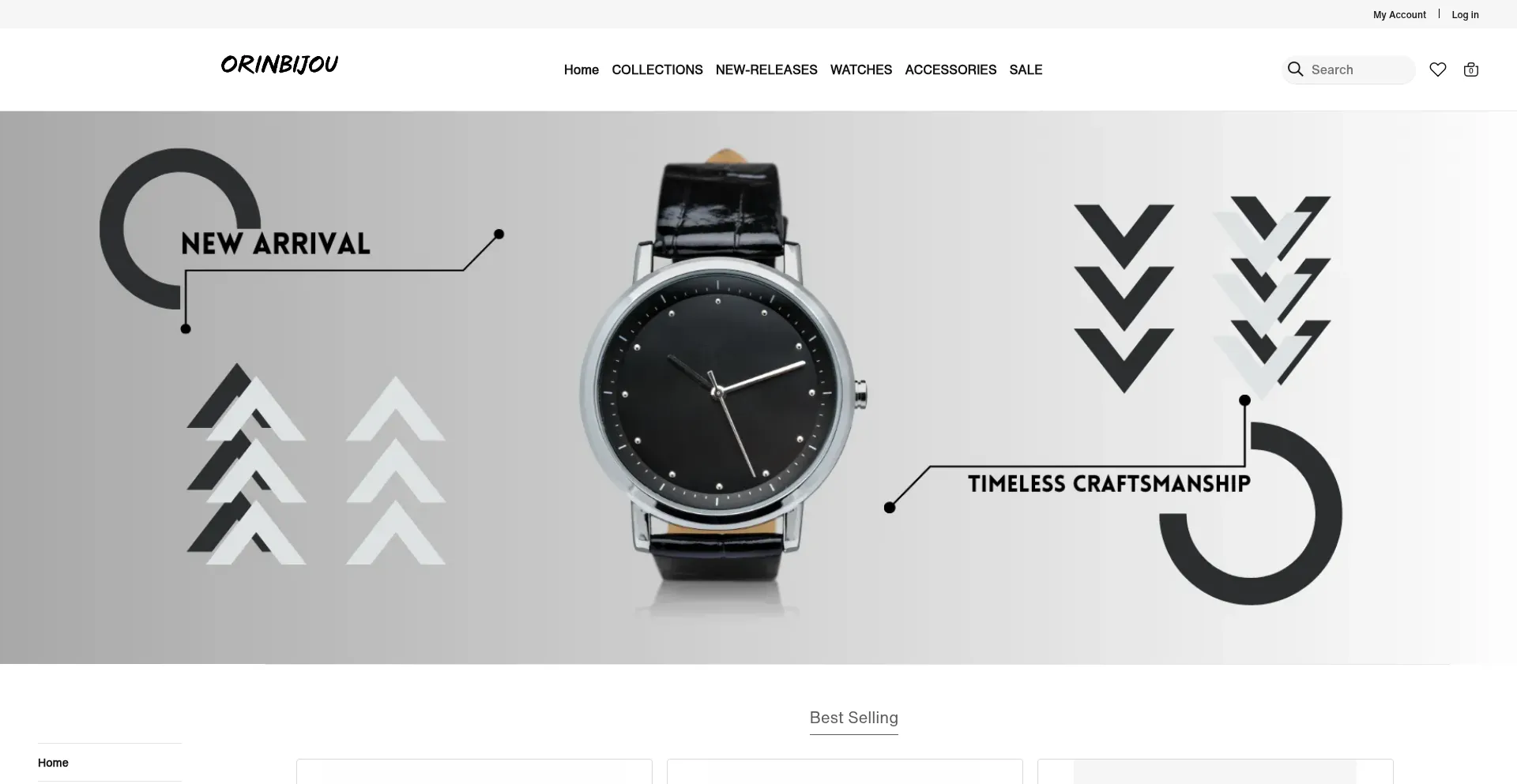 Orinbijou.shop Screenshot