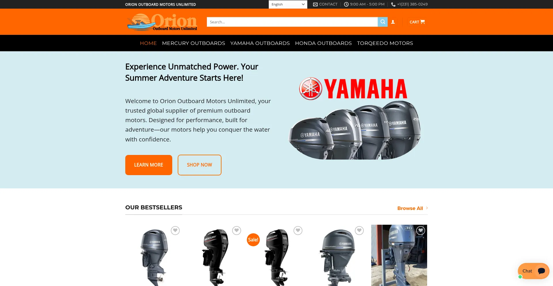 Orionoutboardmotorsunlimited.com est-il Sûr et Fiable ?