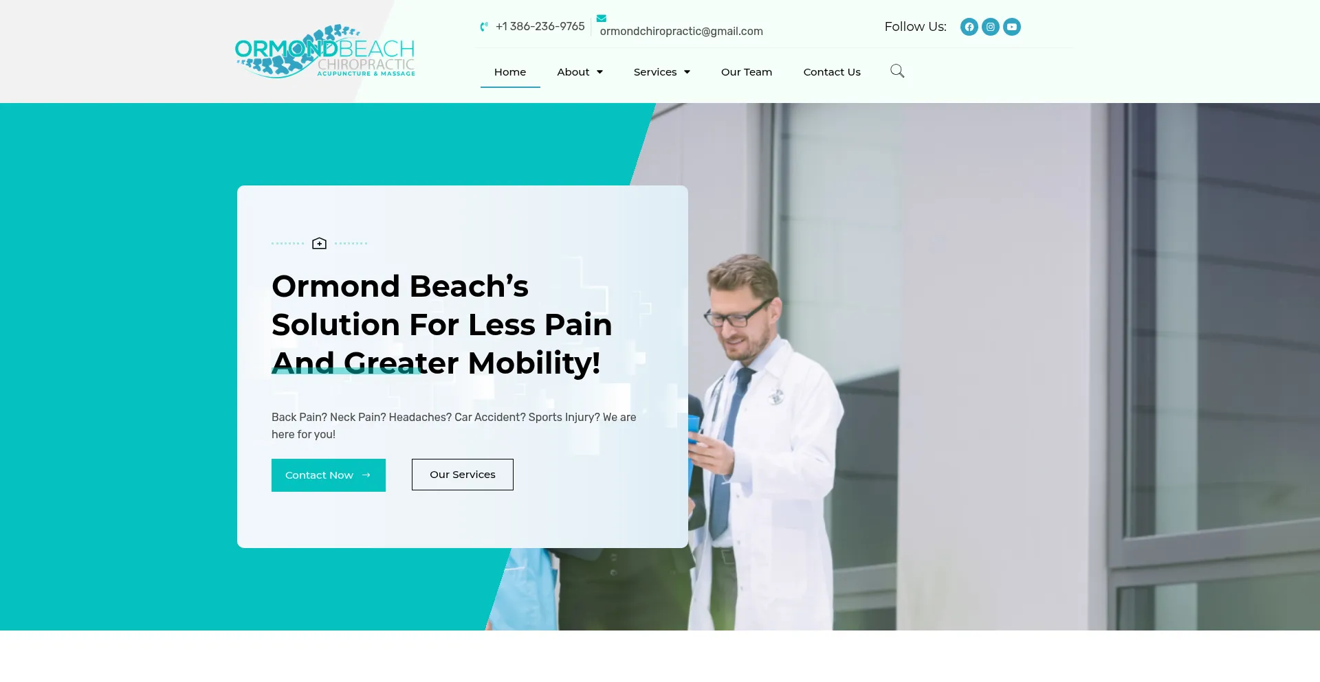 Ormondbeachchiropractor.com