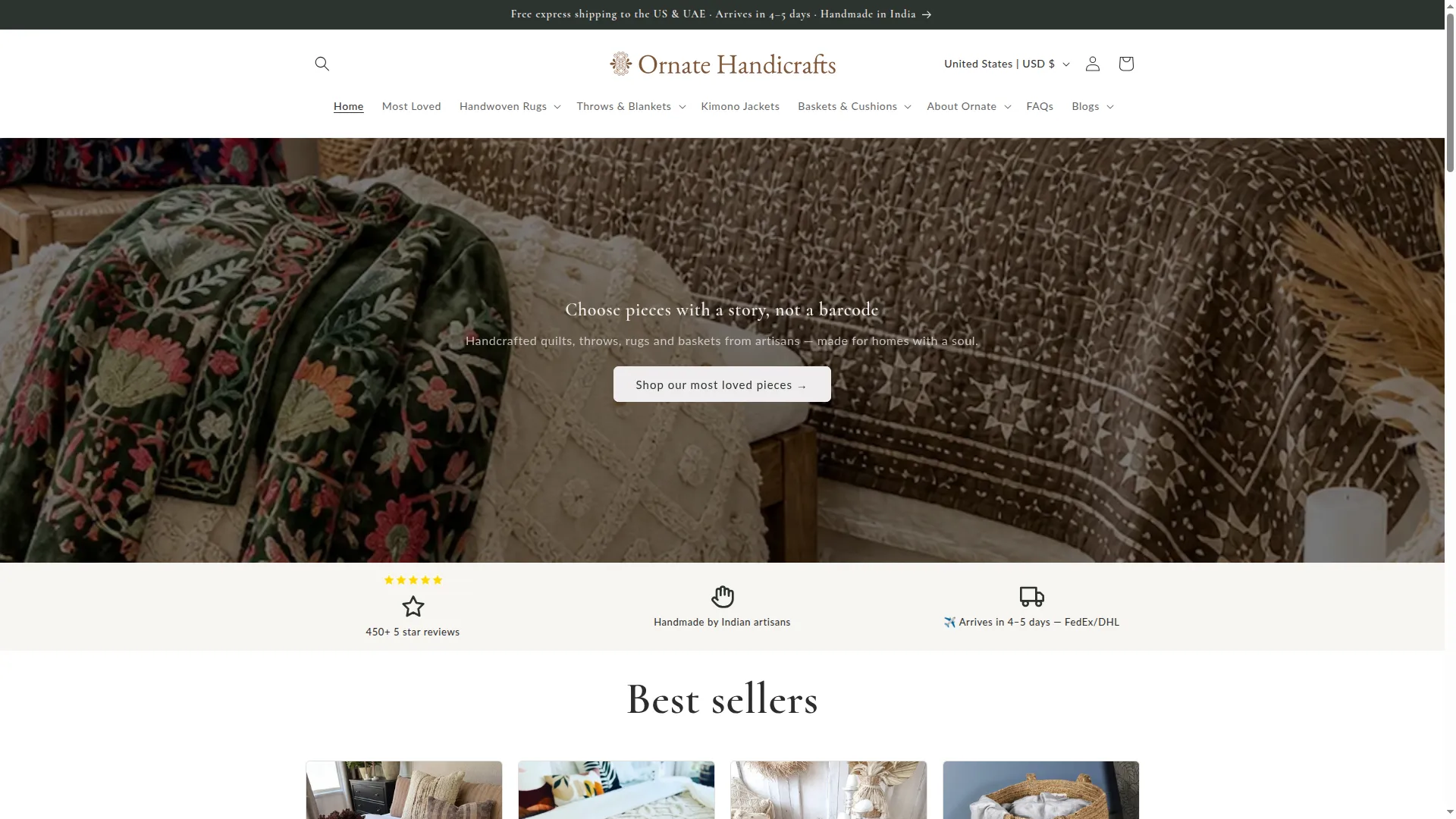 Ornatehandicrafts.com