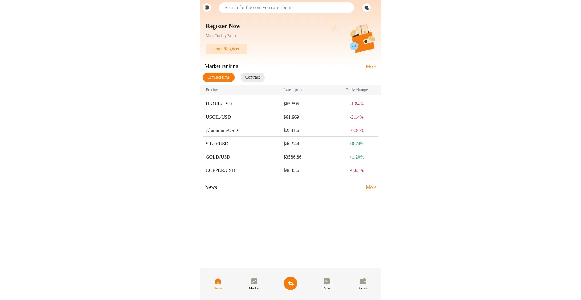 Website screenshot of Orobrillo.com