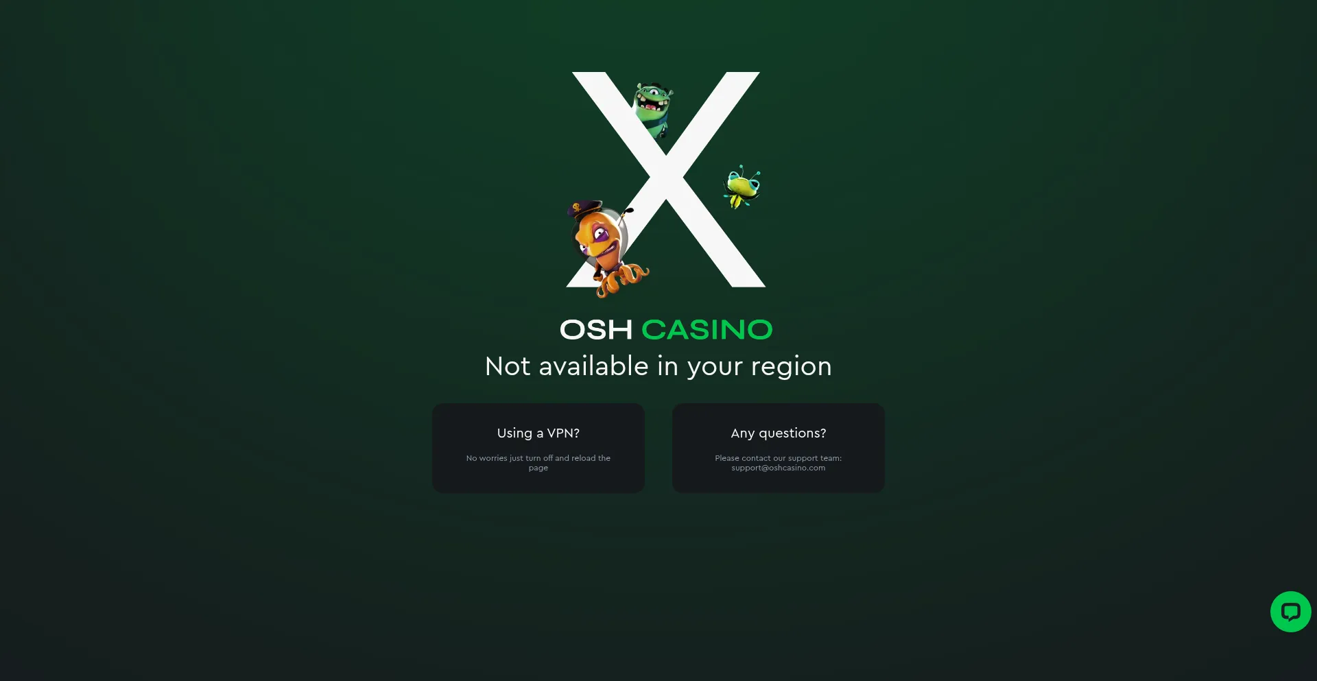 Oshcasino.com est-il Sûr et Fiable ?