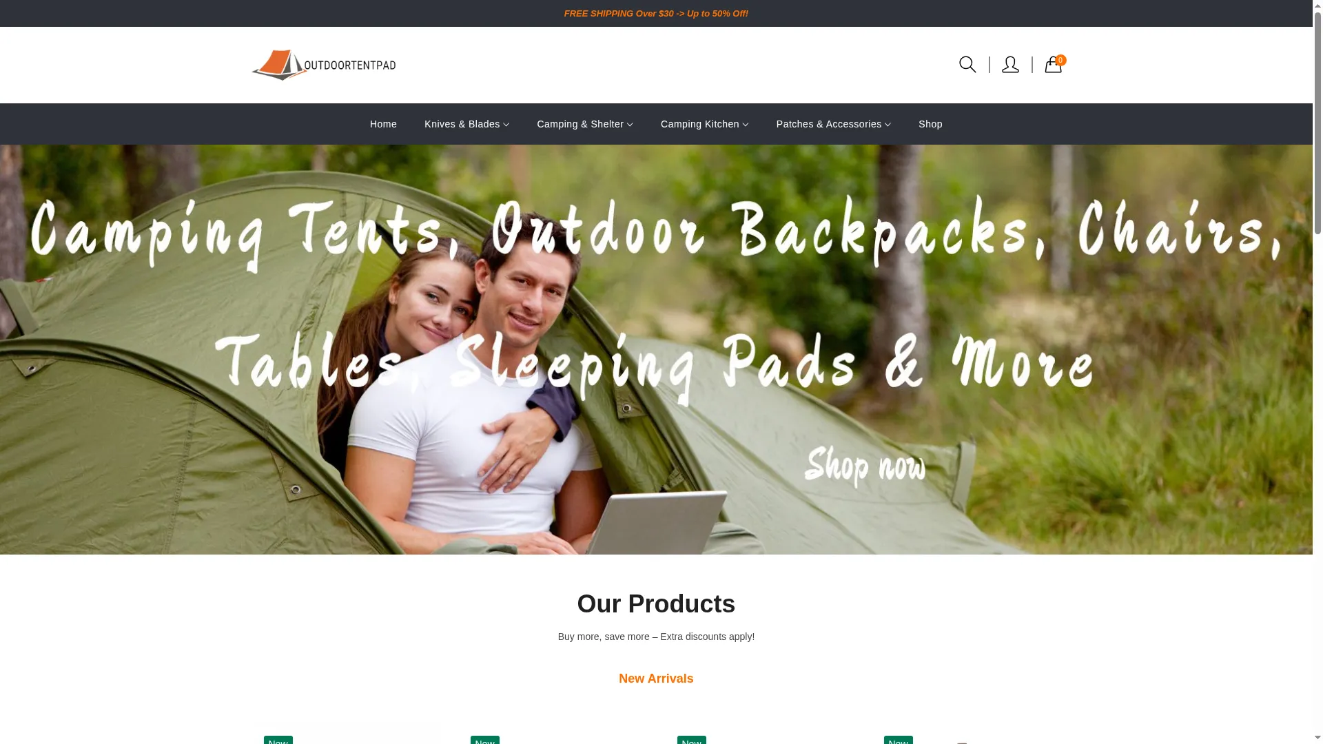 Outdoortentpad.com