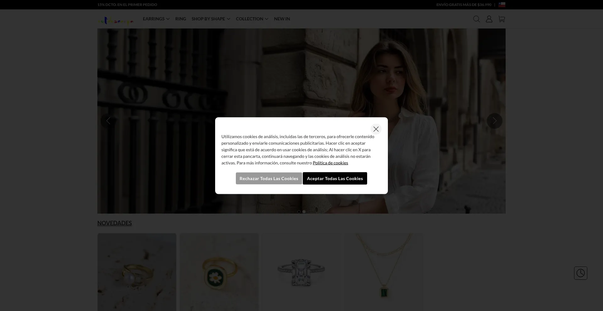Website screenshot of Outdoscarpa.shop