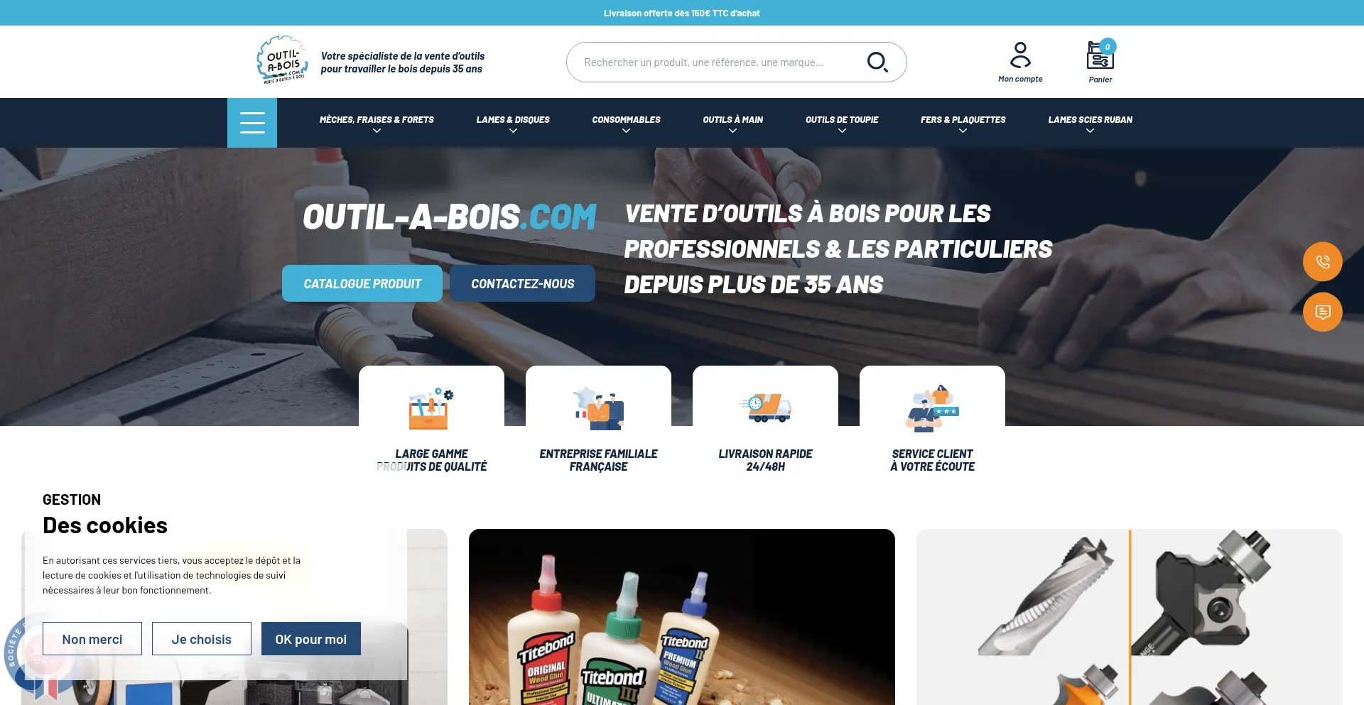 Outil-a-bois.com est-il Sûr et Fiable ?