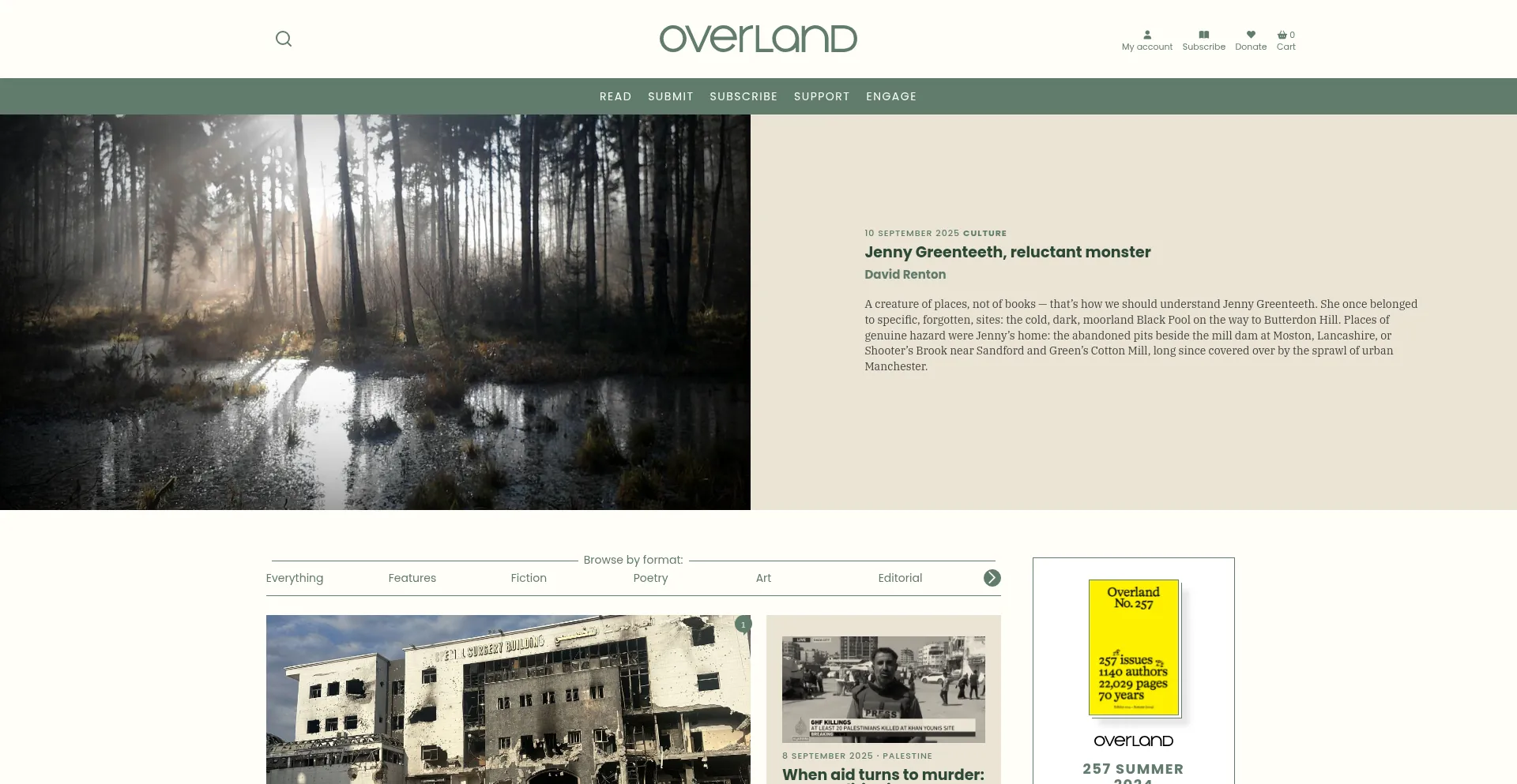 Overland.org.au est-il Sûr et Fiable ?