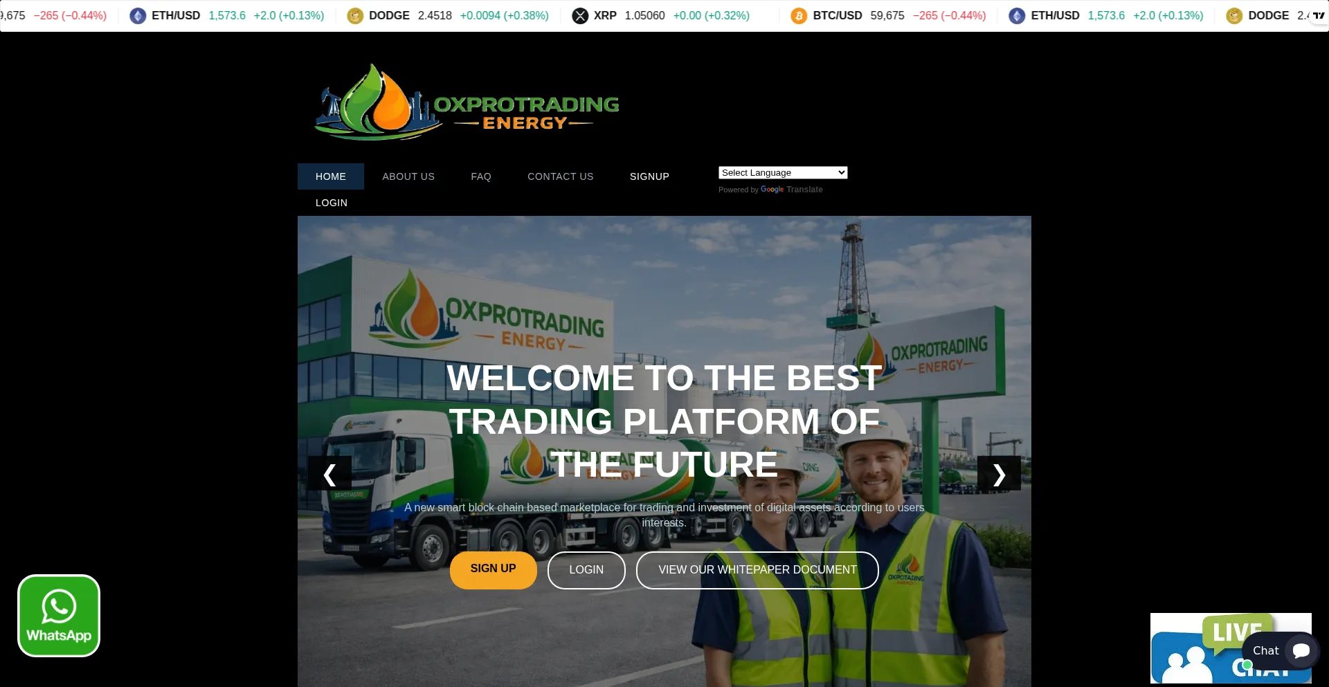 Oxprotrading-energy.com