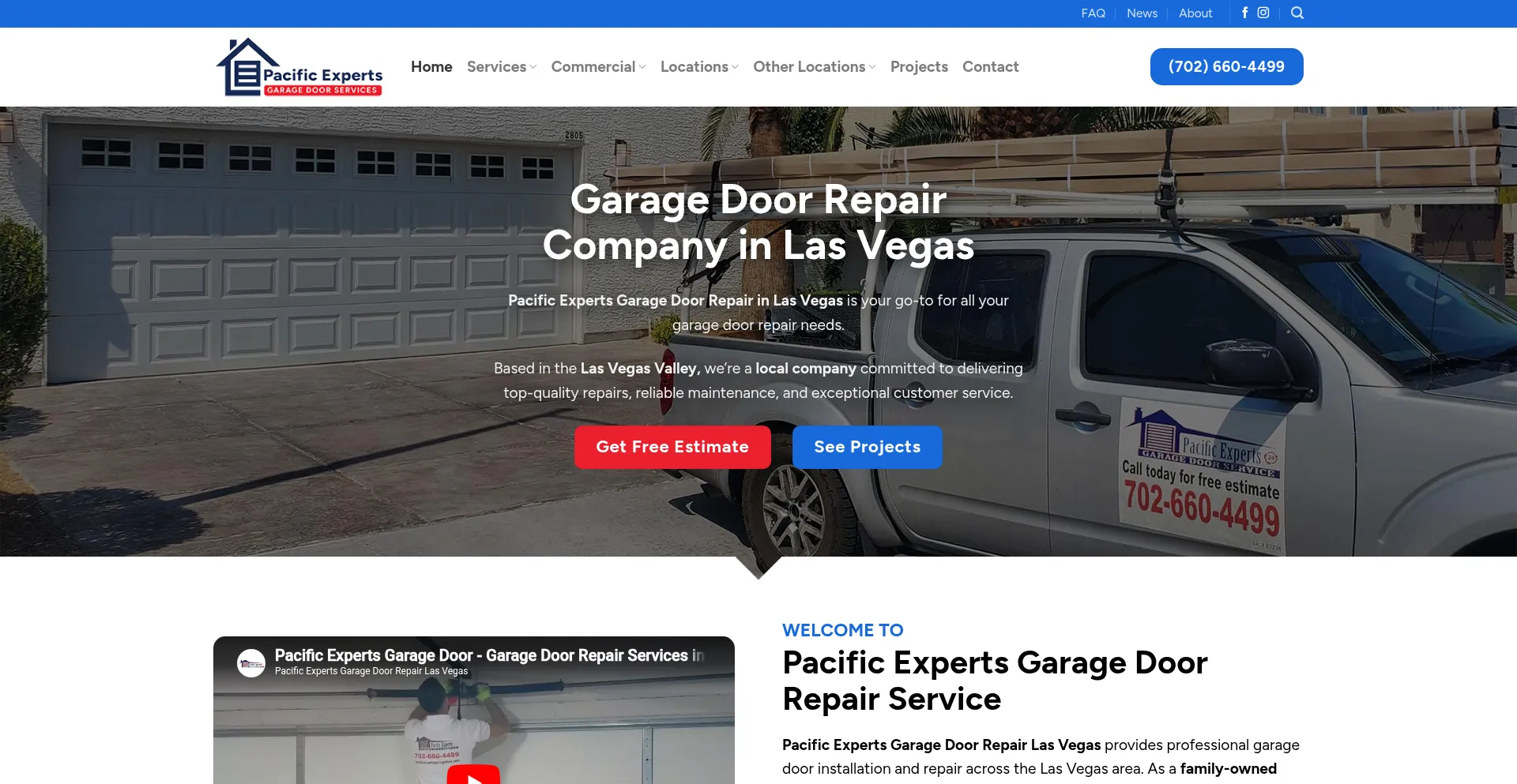 Pacificexpertsgaragedoor.com