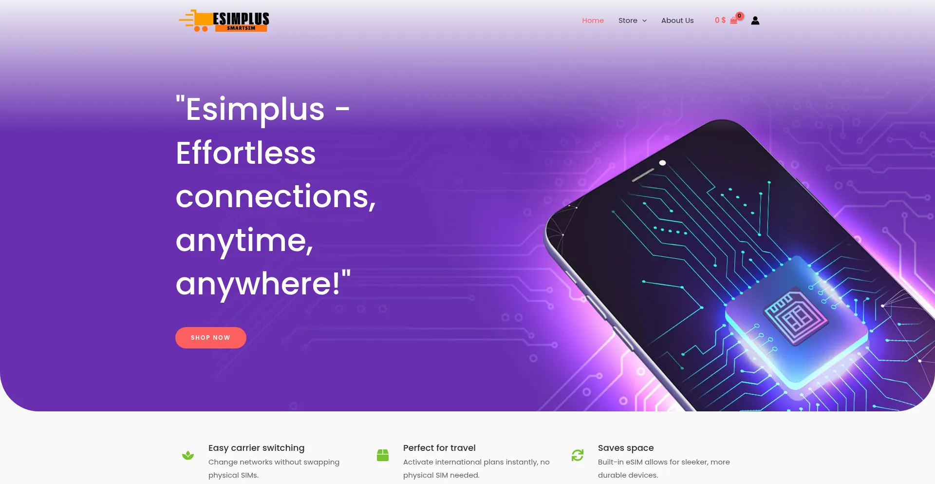 Website screenshot of Palicohost.online