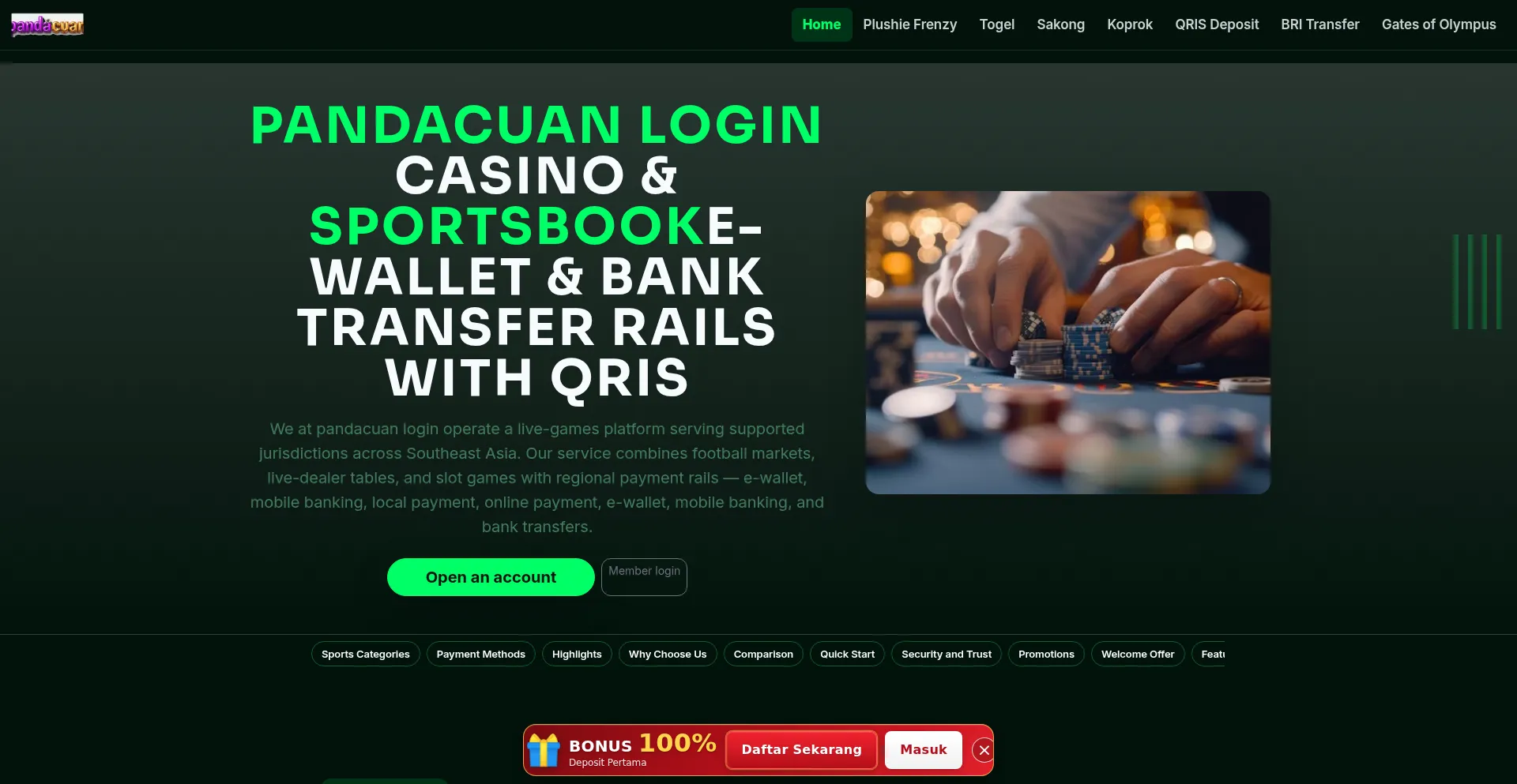 Pandacuanlogin.com