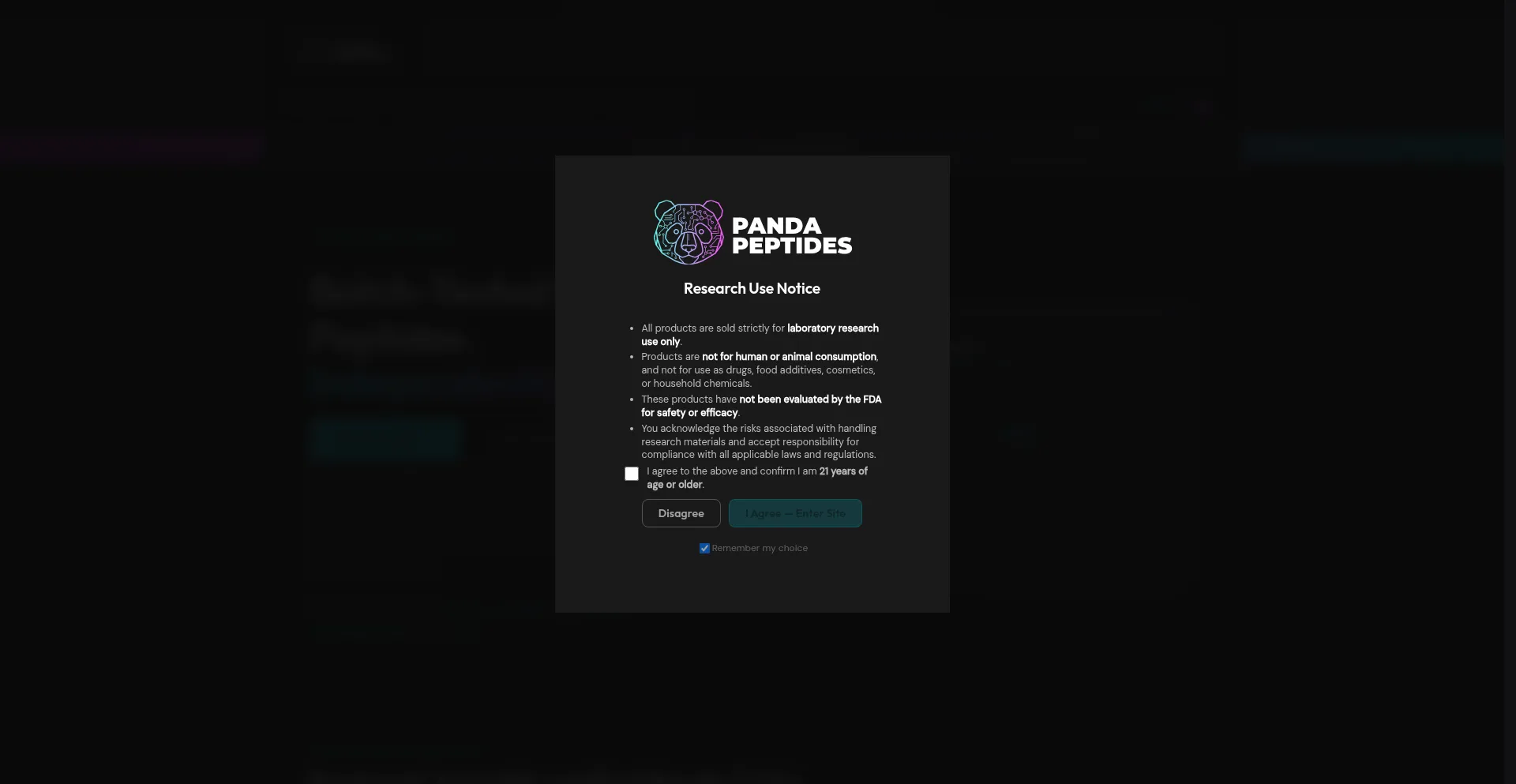 Pandapeptides.com