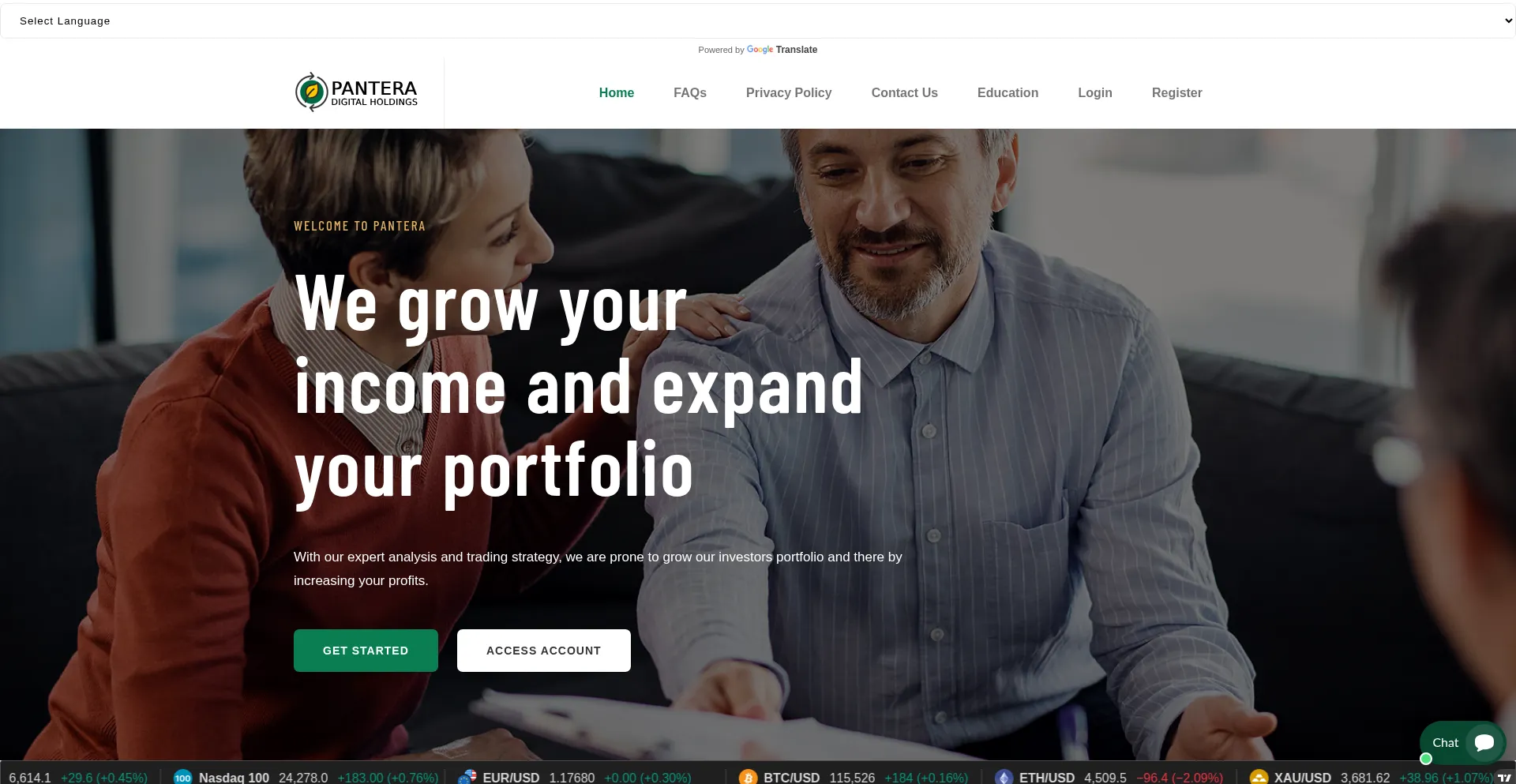 Panteradigitalholdings.com est-il Sûr et Fiable ?