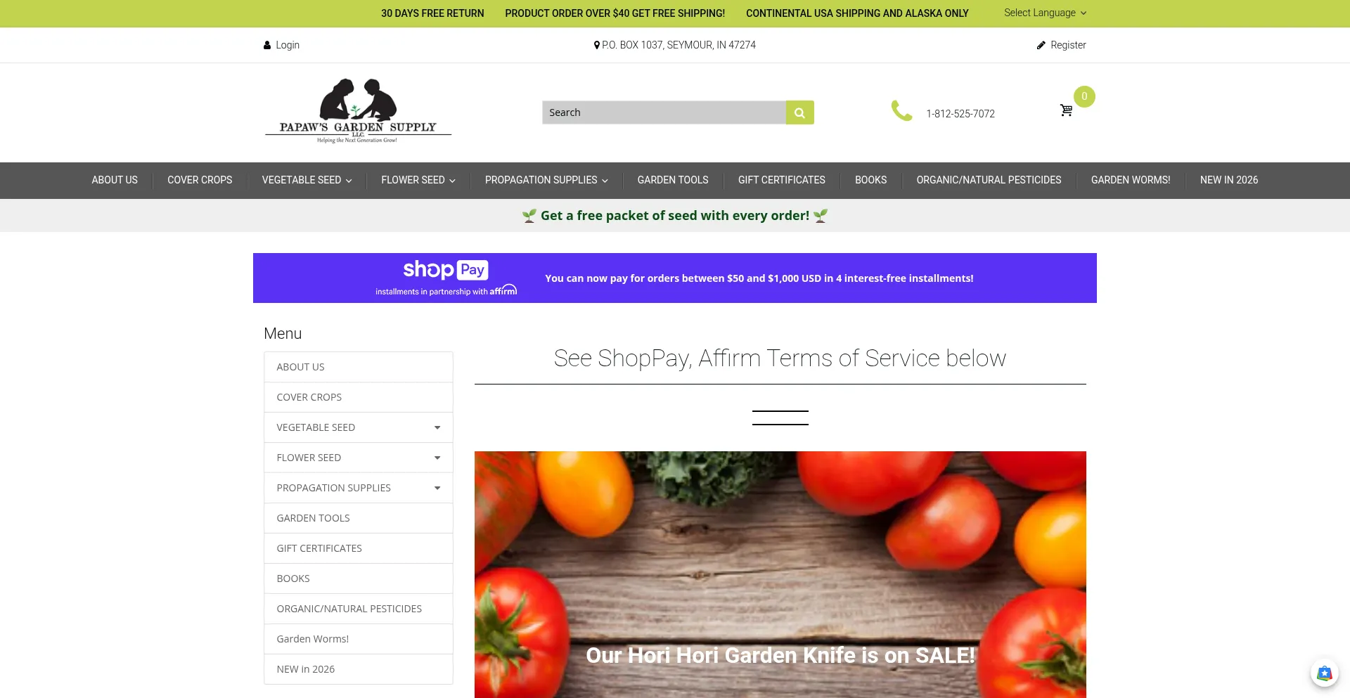 Papawsgarden.com