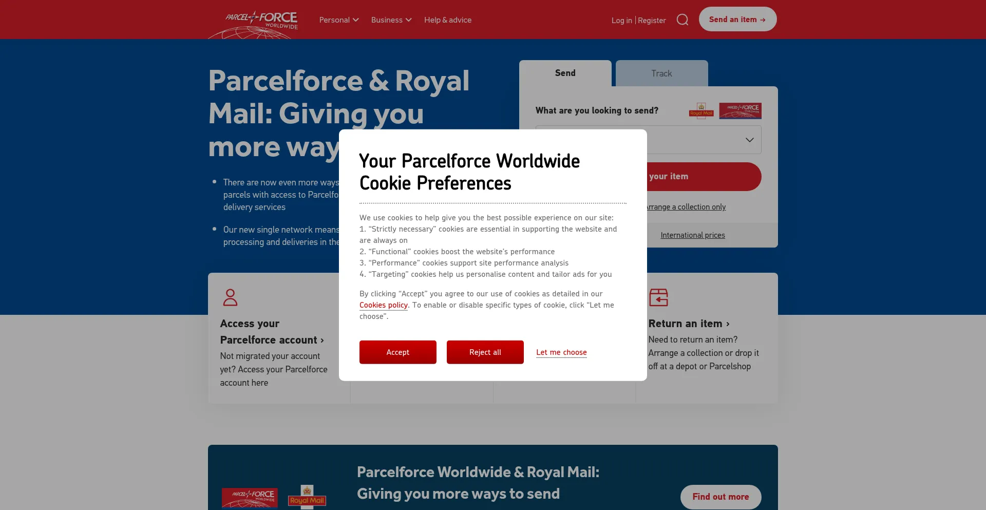 Parcelforce.com est-il Sûr et Fiable ?