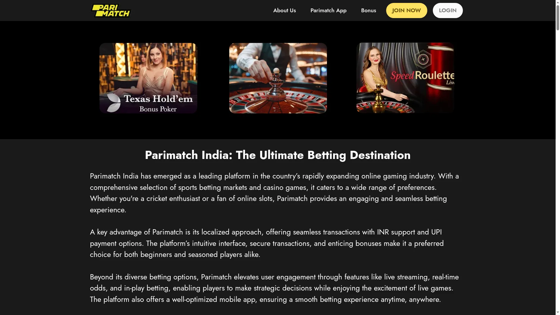 Parimatchofficials.com