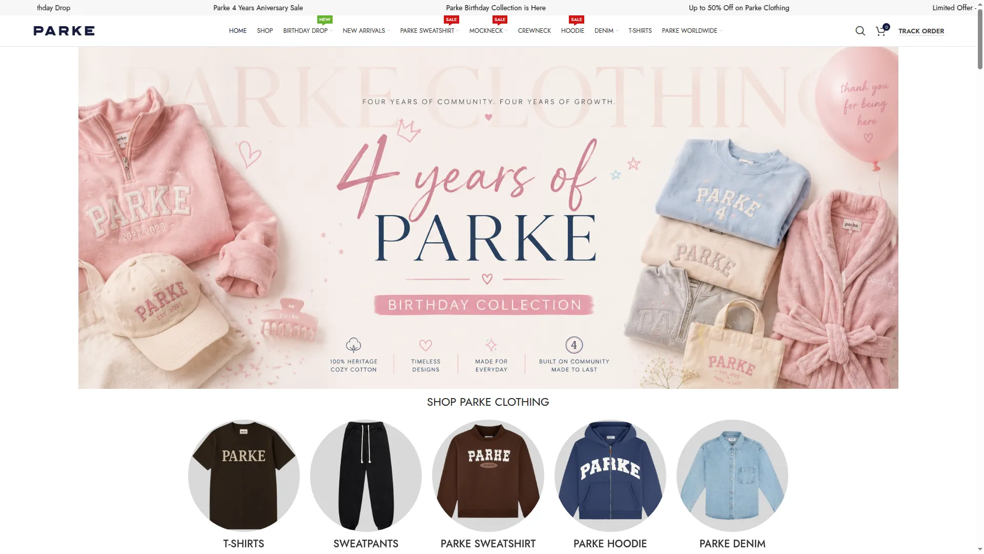 Parkeclothingus.com