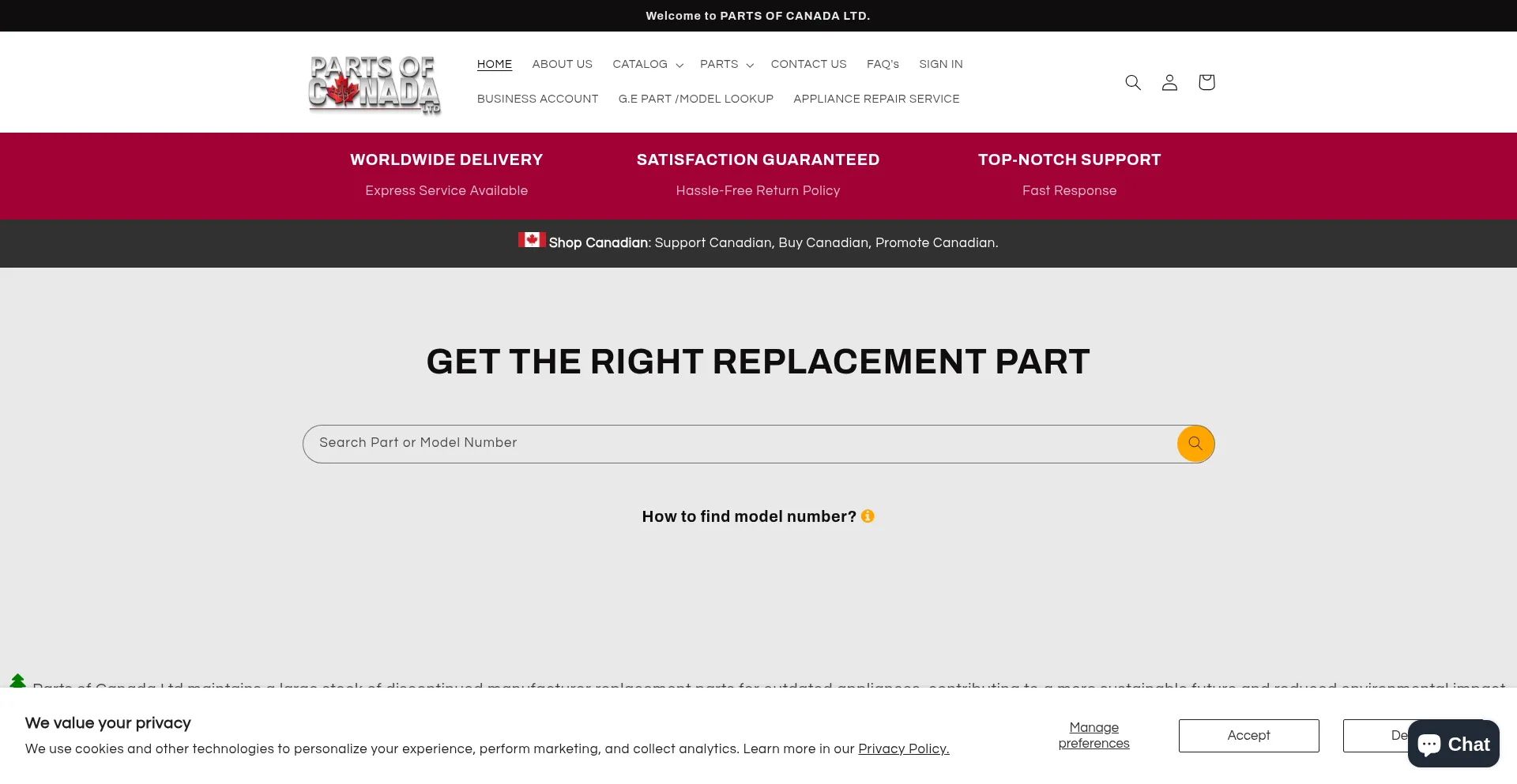 Partsofcanada.com est-il Sûr et Fiable ?