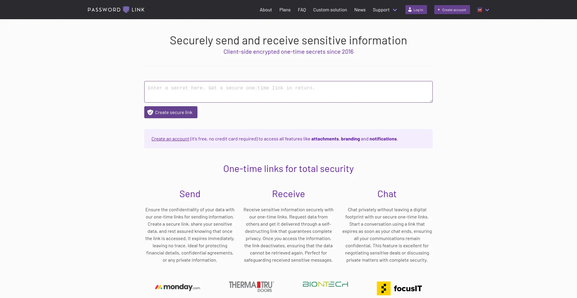 Password.link est-il Sûr et Fiable ?