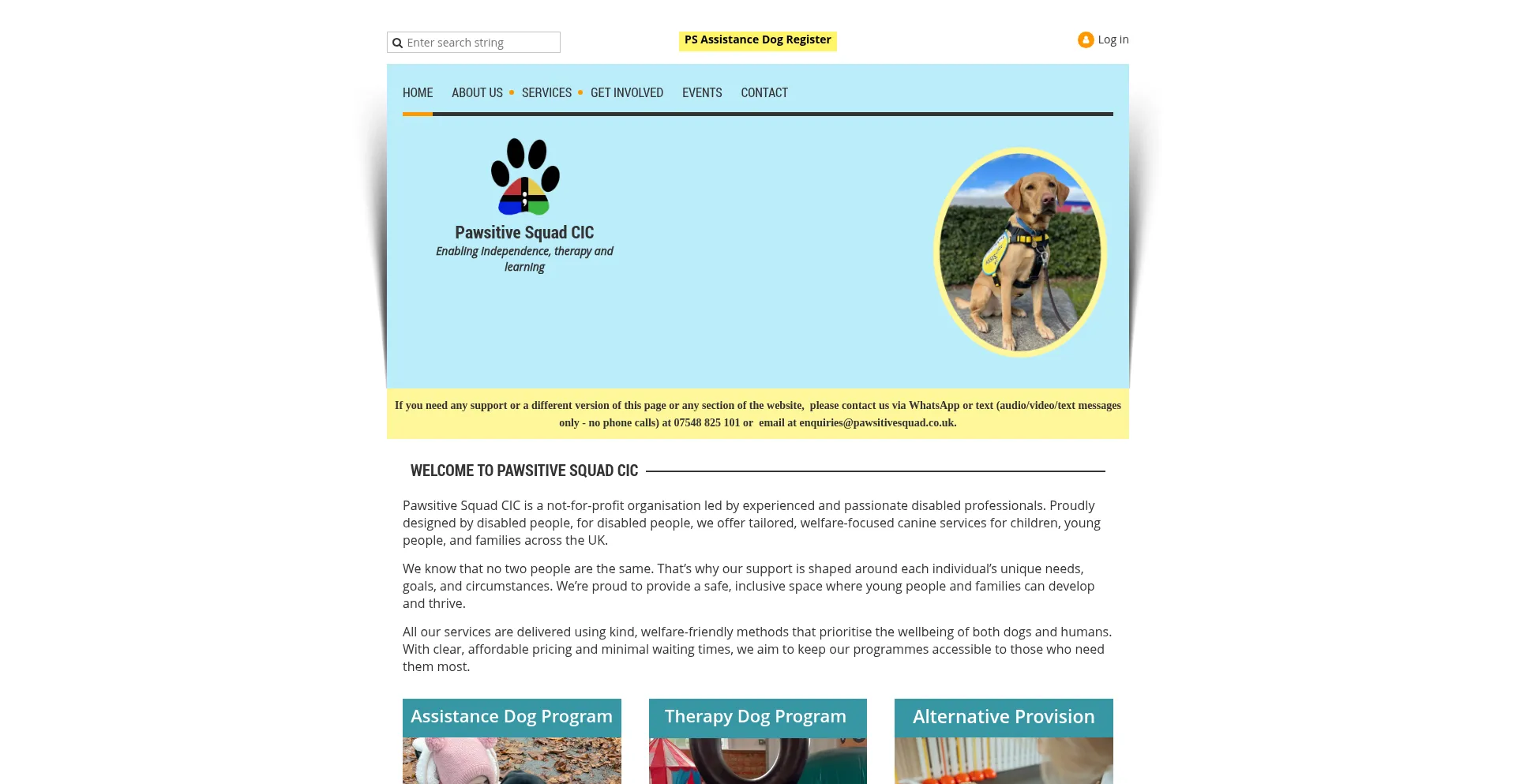 Pawsitivesquad.co.uk