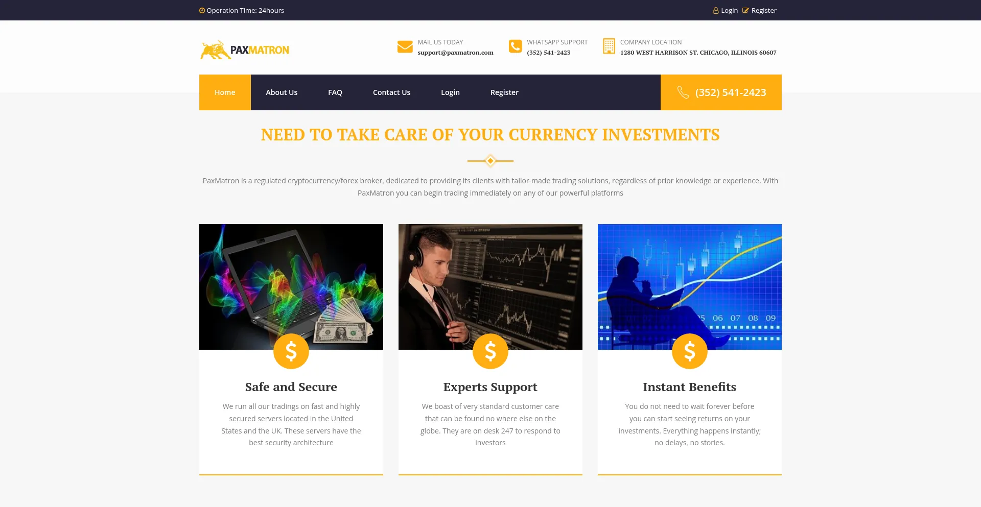 Paxmatron.com est-il Sûr et Fiable ?