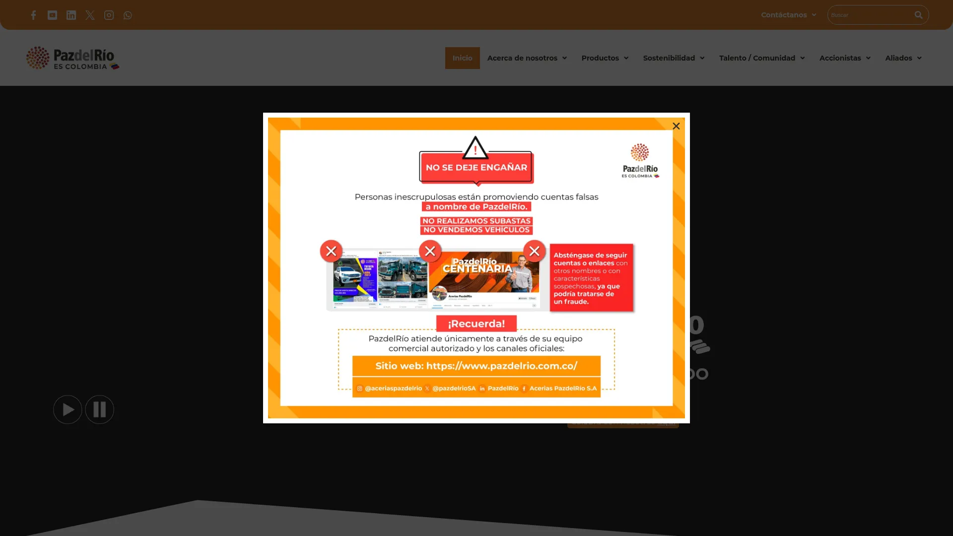 Pazdelrio.com.co