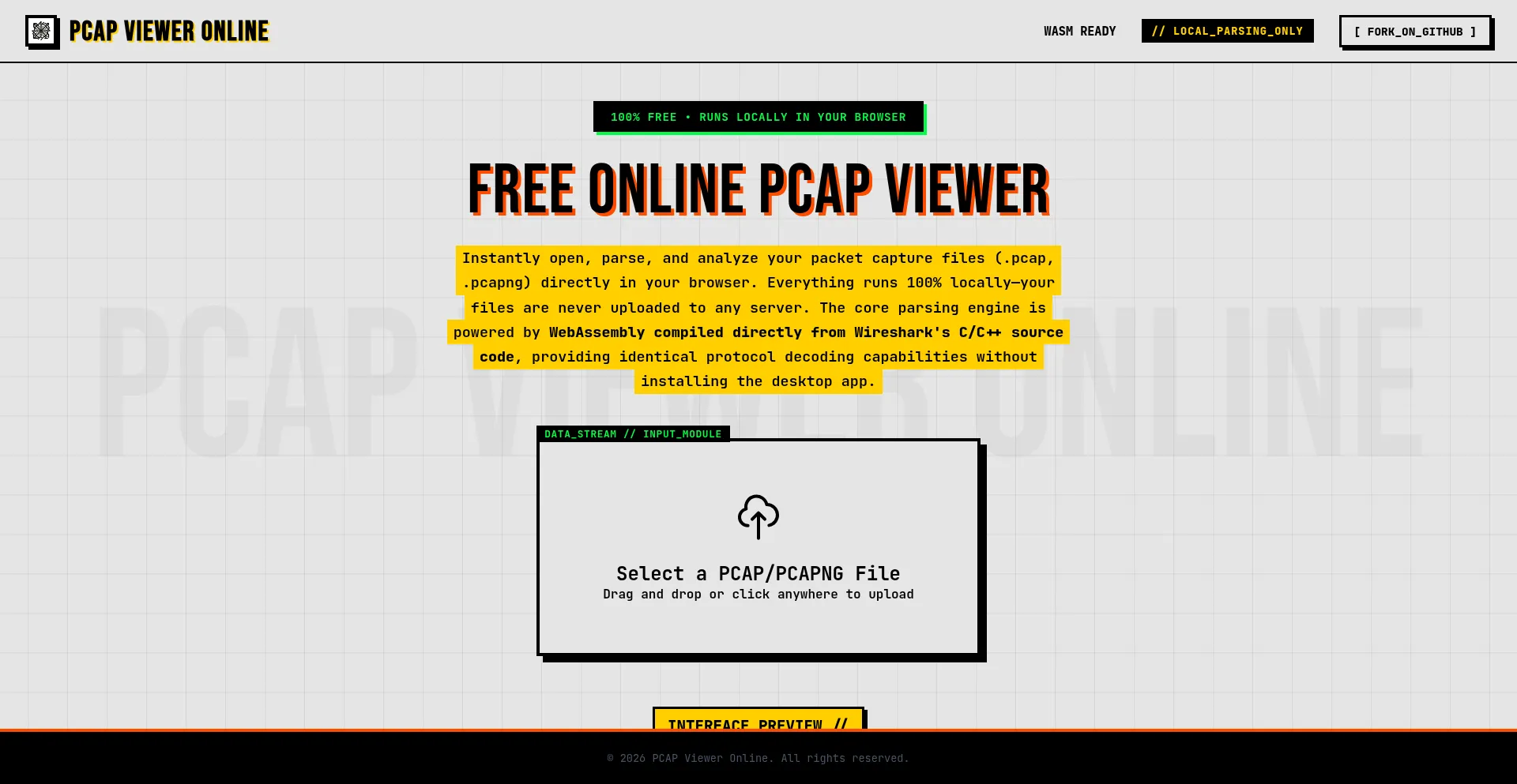 Pcapviewer.online