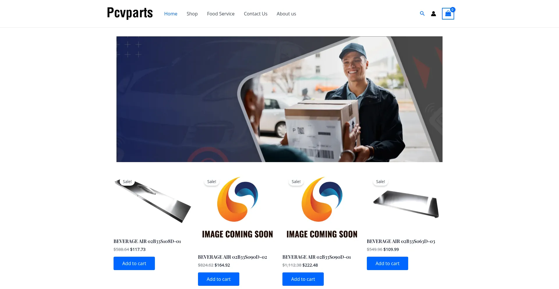 Pcvvalveparts.com Screenshot