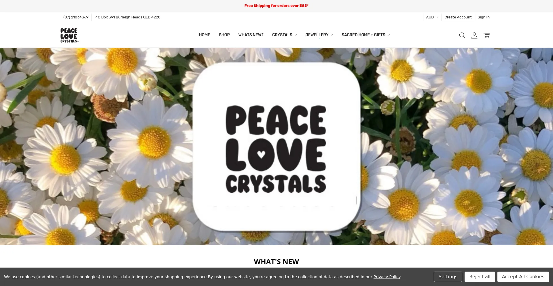 Peacelovecrystals.com.au