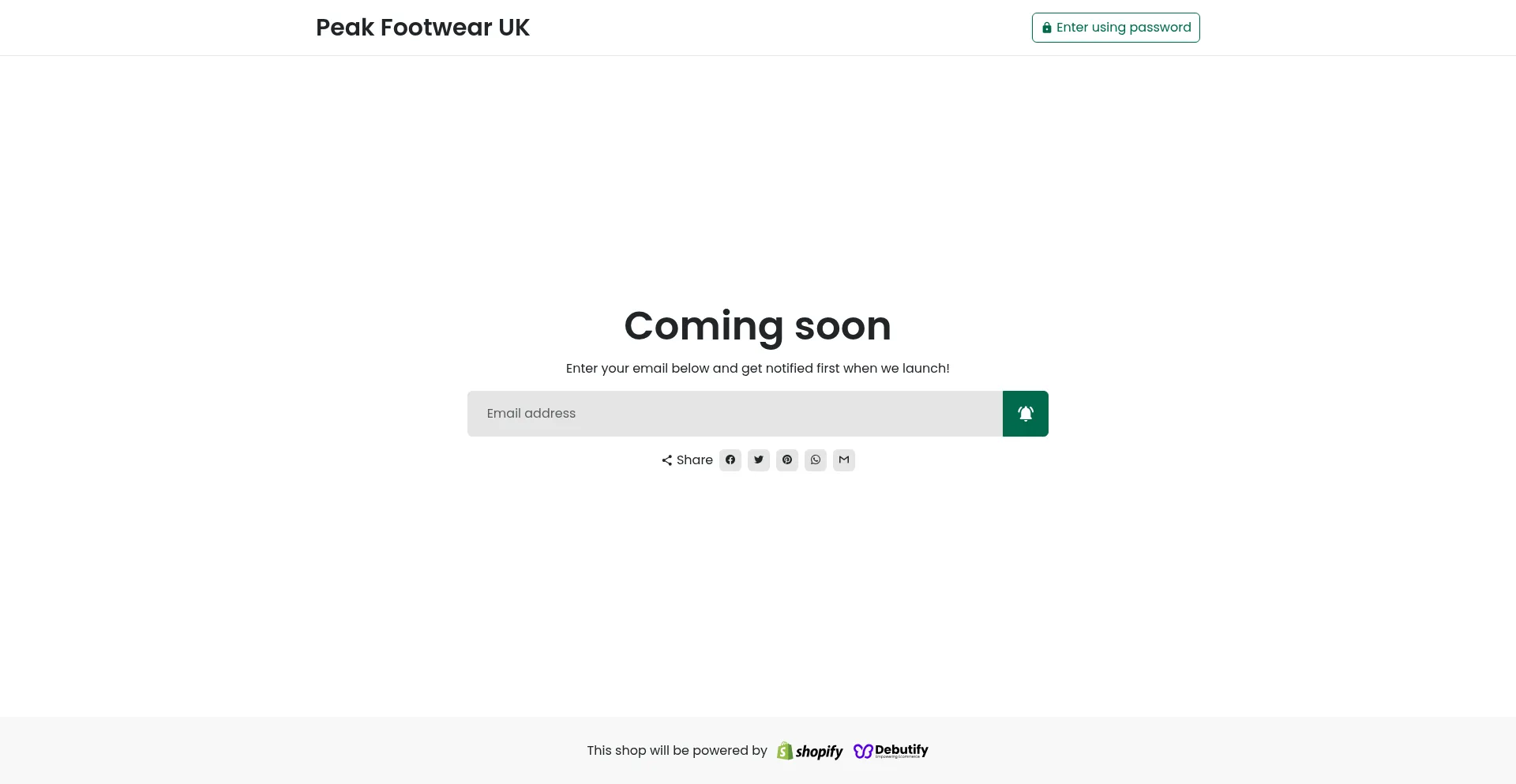 Peakfootwear.uk