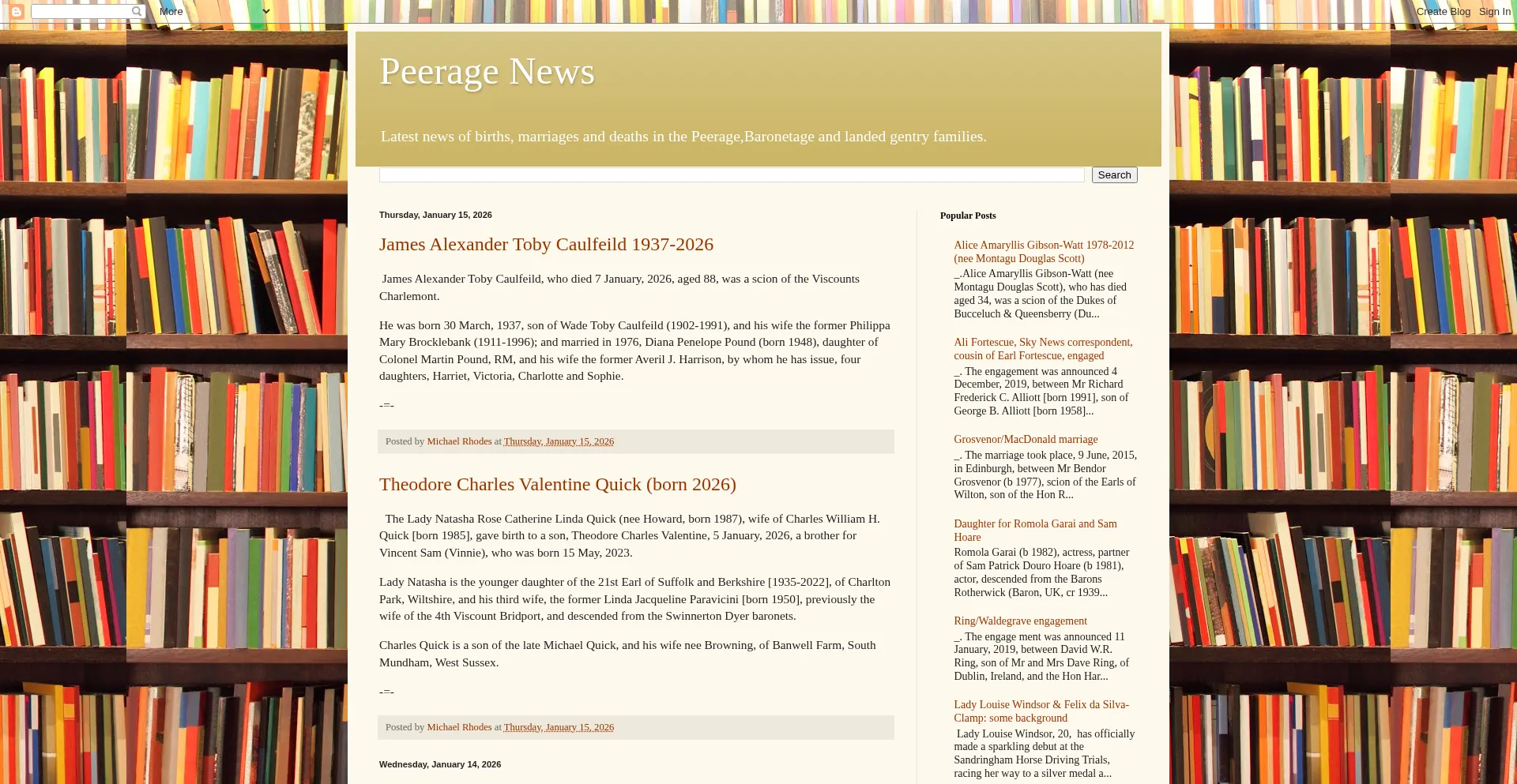 Peeragenews.blogspot.com