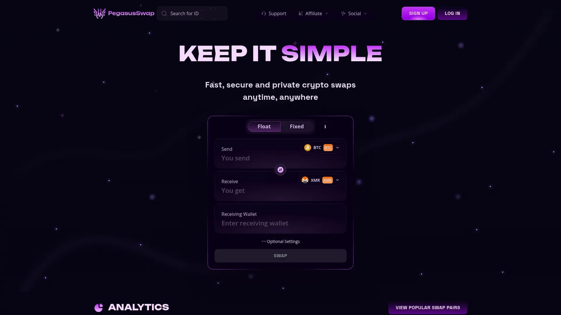 Pegasusswap.co