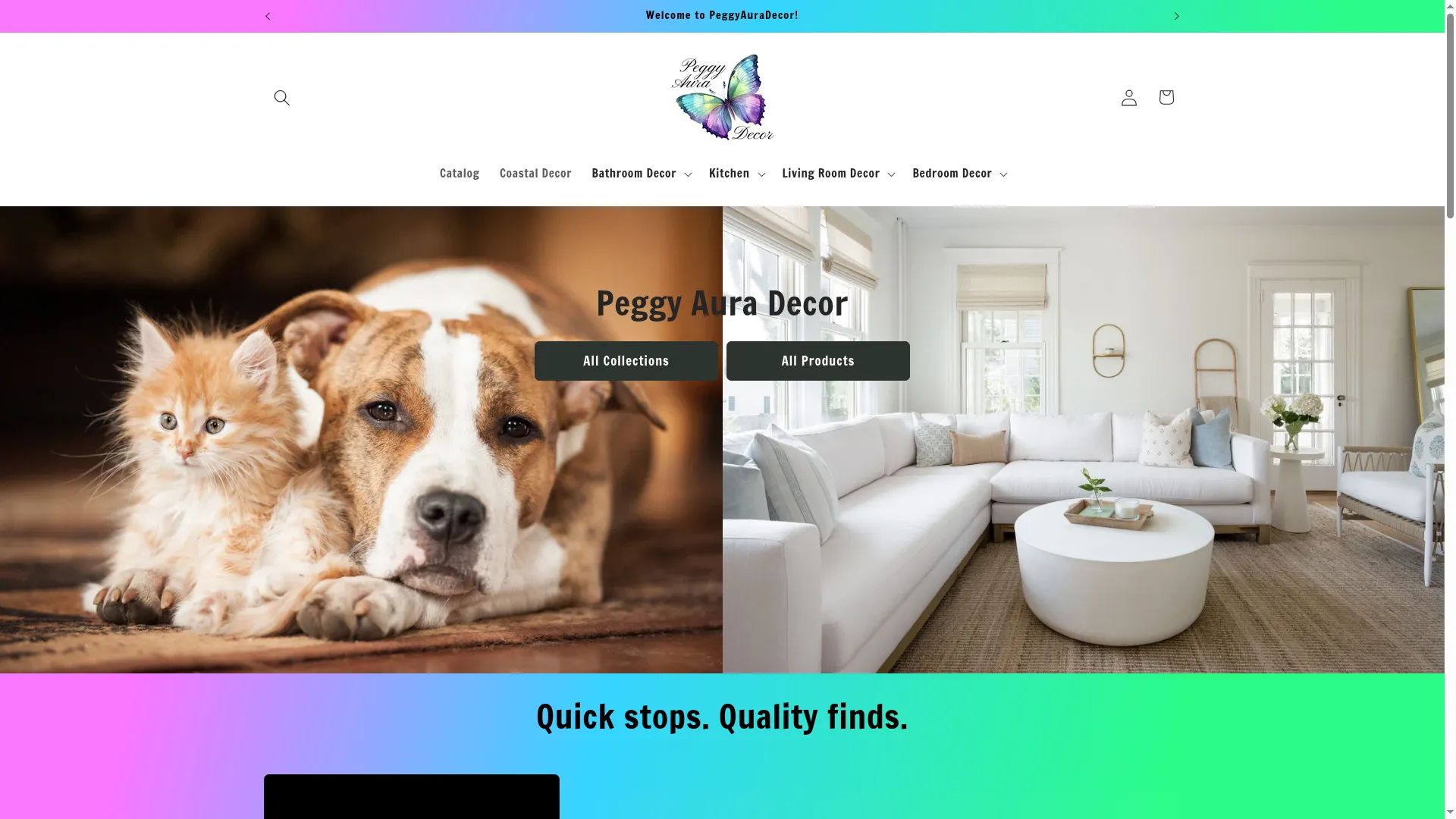 Peggyauradecor.com