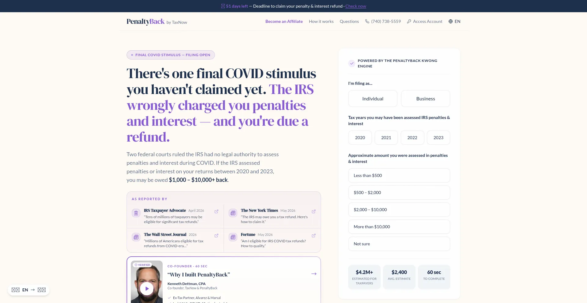 Penaltyback.com