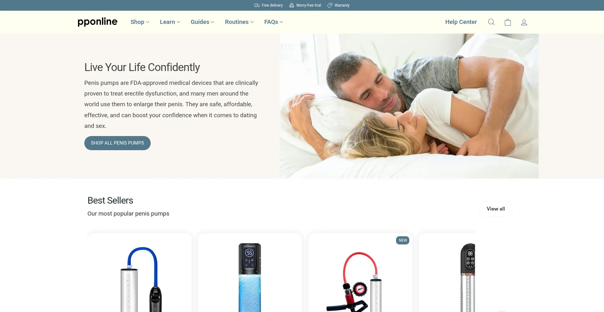 Penispumpsonline.com est-il Sûr et Fiable ?