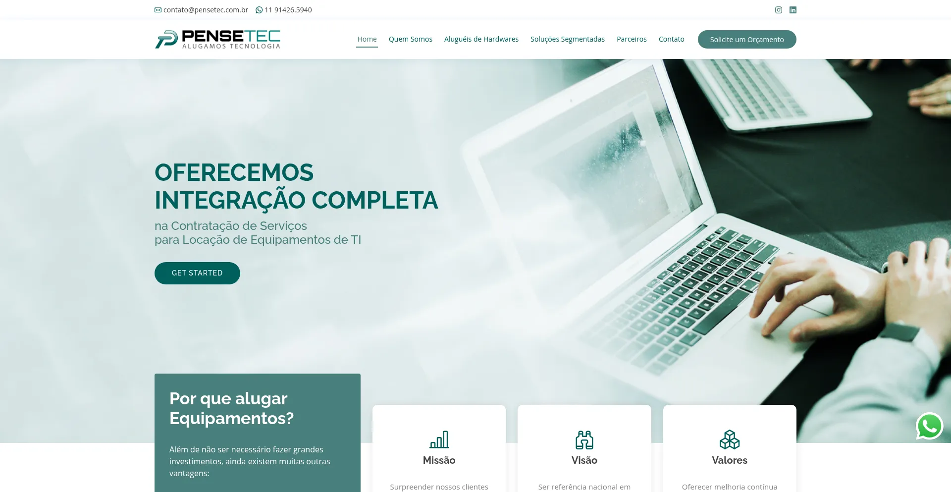 Pensetec.com.br