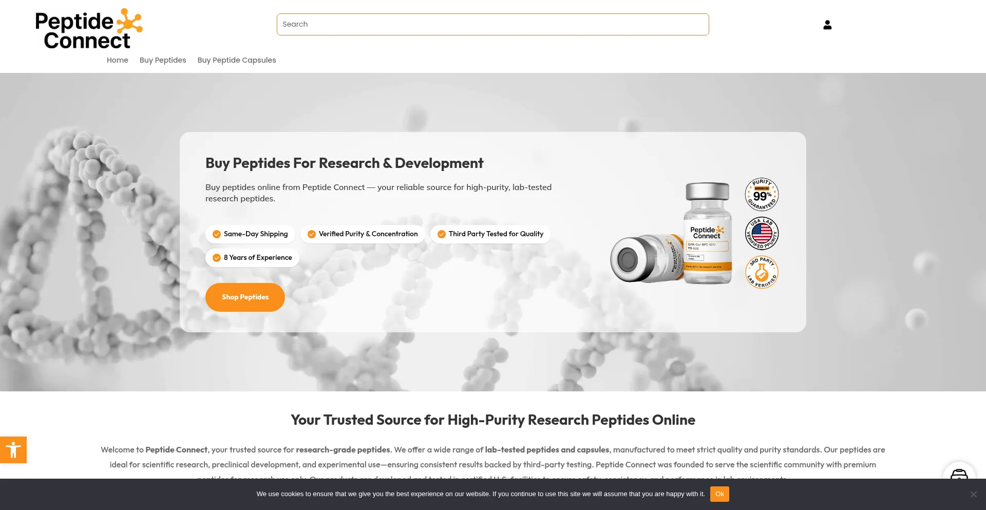 Peptideconnect.com est-il Sûr et Fiable ?