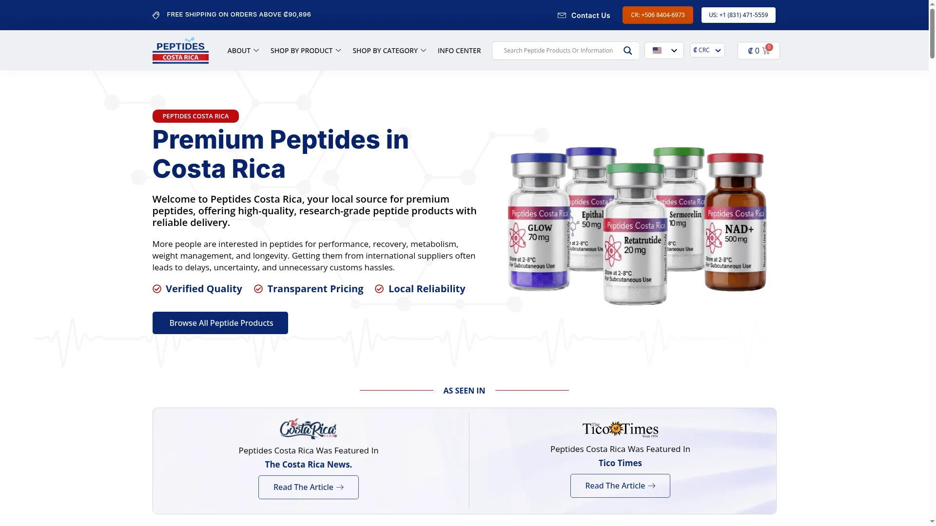 Peptidescostarica.net