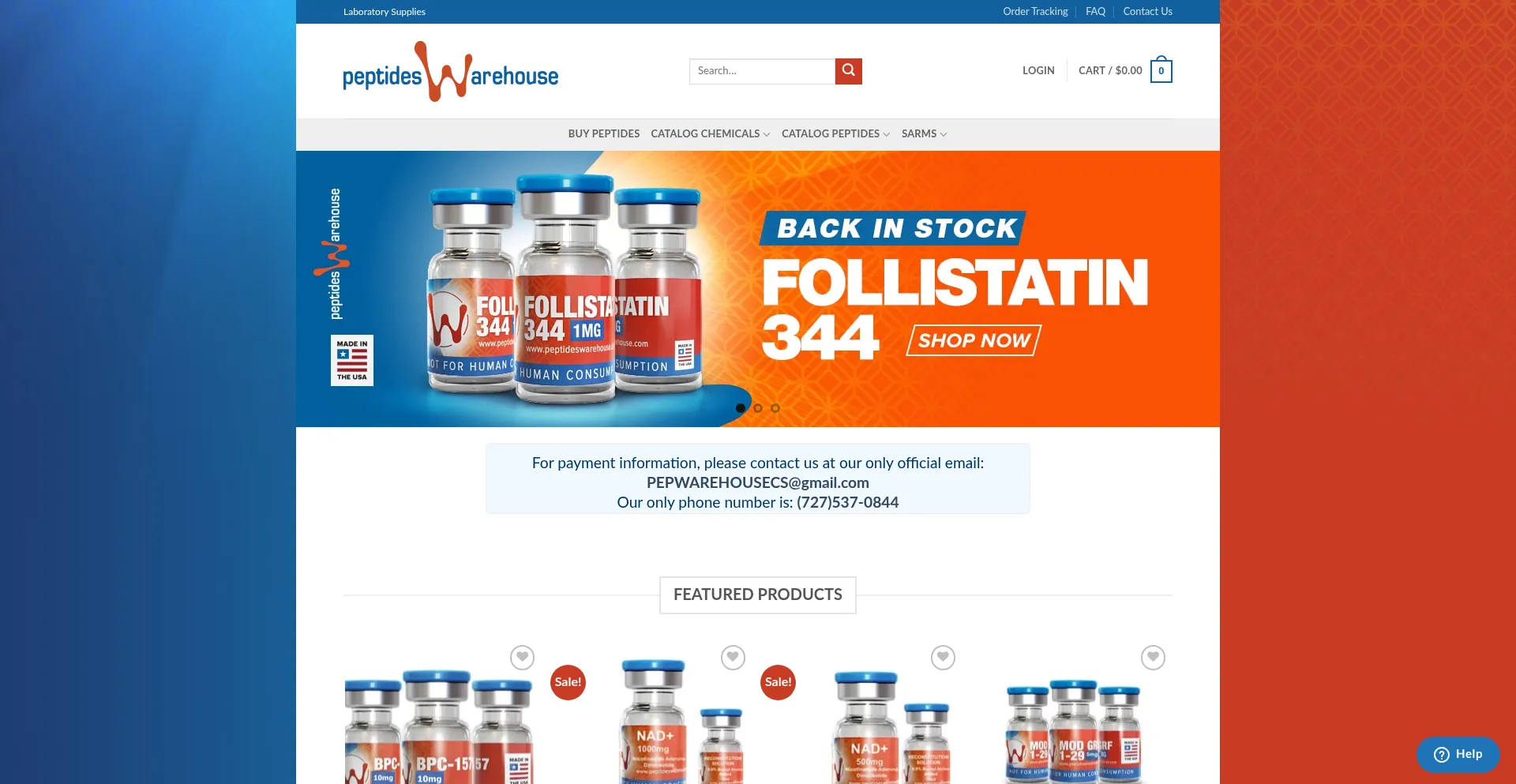 Peptideswarehouse.com est-il Sûr et Fiable ?