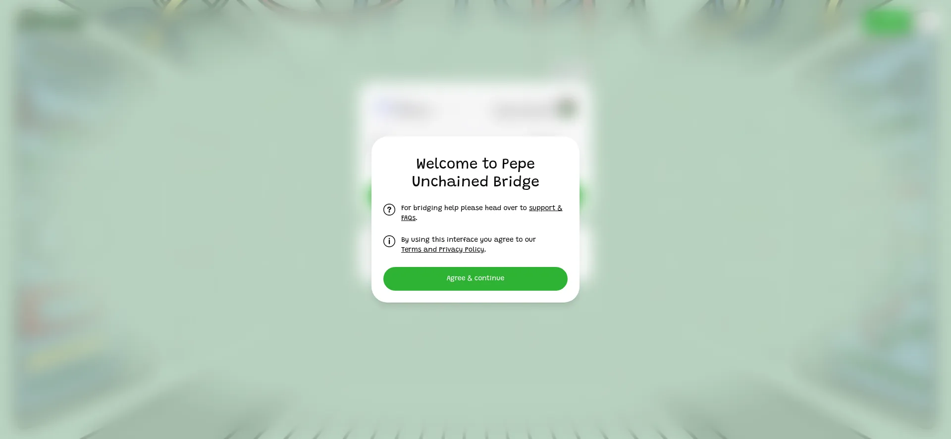 Website screenshot of Pepubridge.com